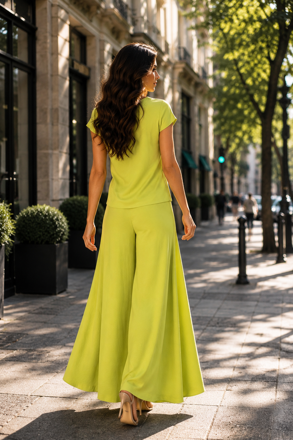 FUSTA PANTALON LUNGA