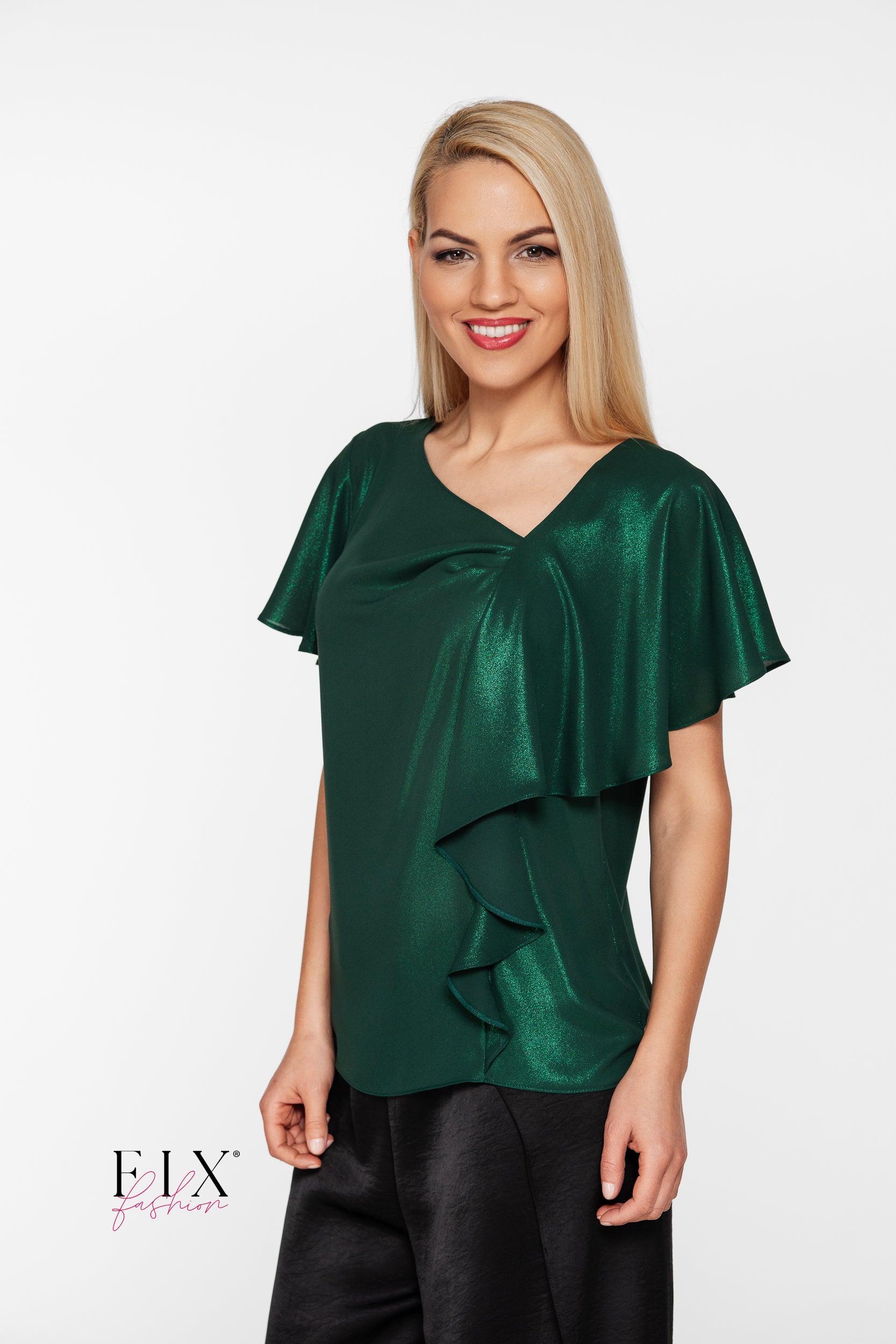 BLUZA ELEGANTA VOAL METALIZAT 4294