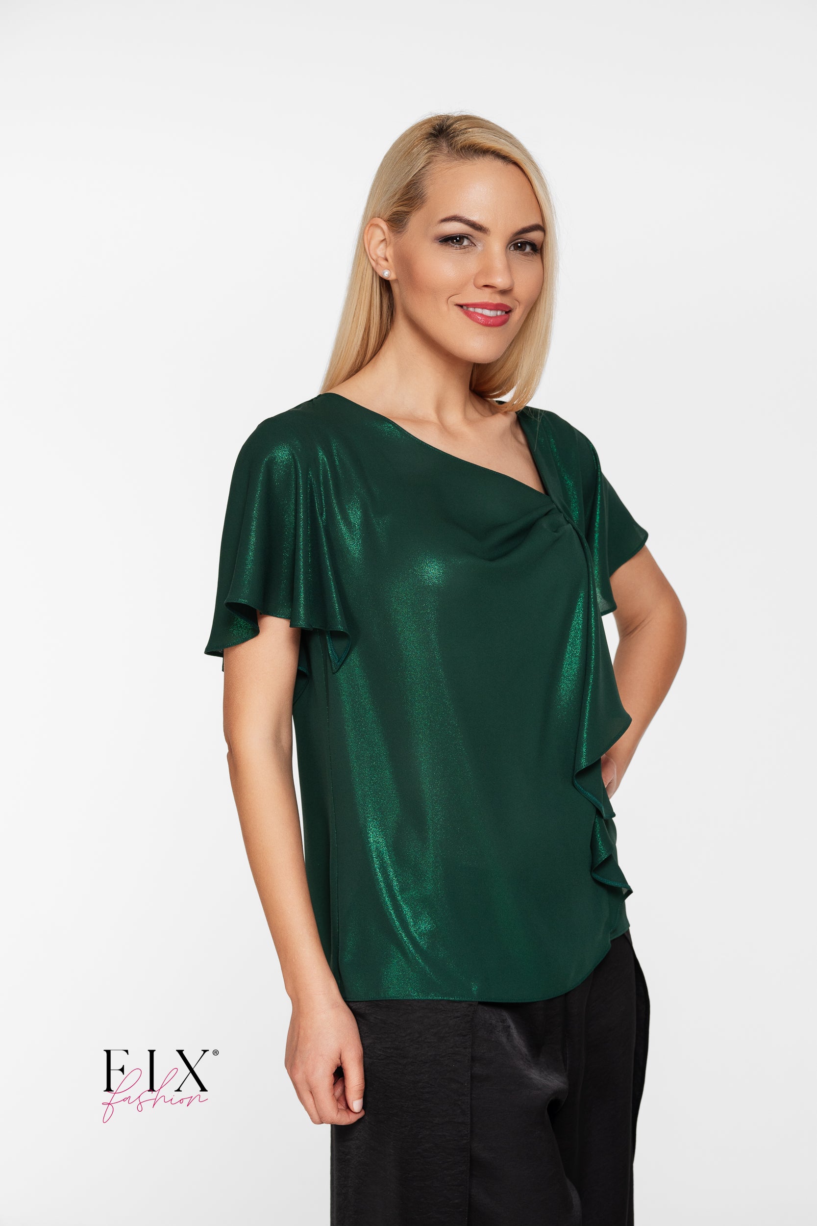BLUZA ELEGANTA VOAL METALIZAT 4294