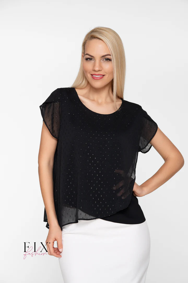 BLUZA ELEGANTA VOAL 3D 4295