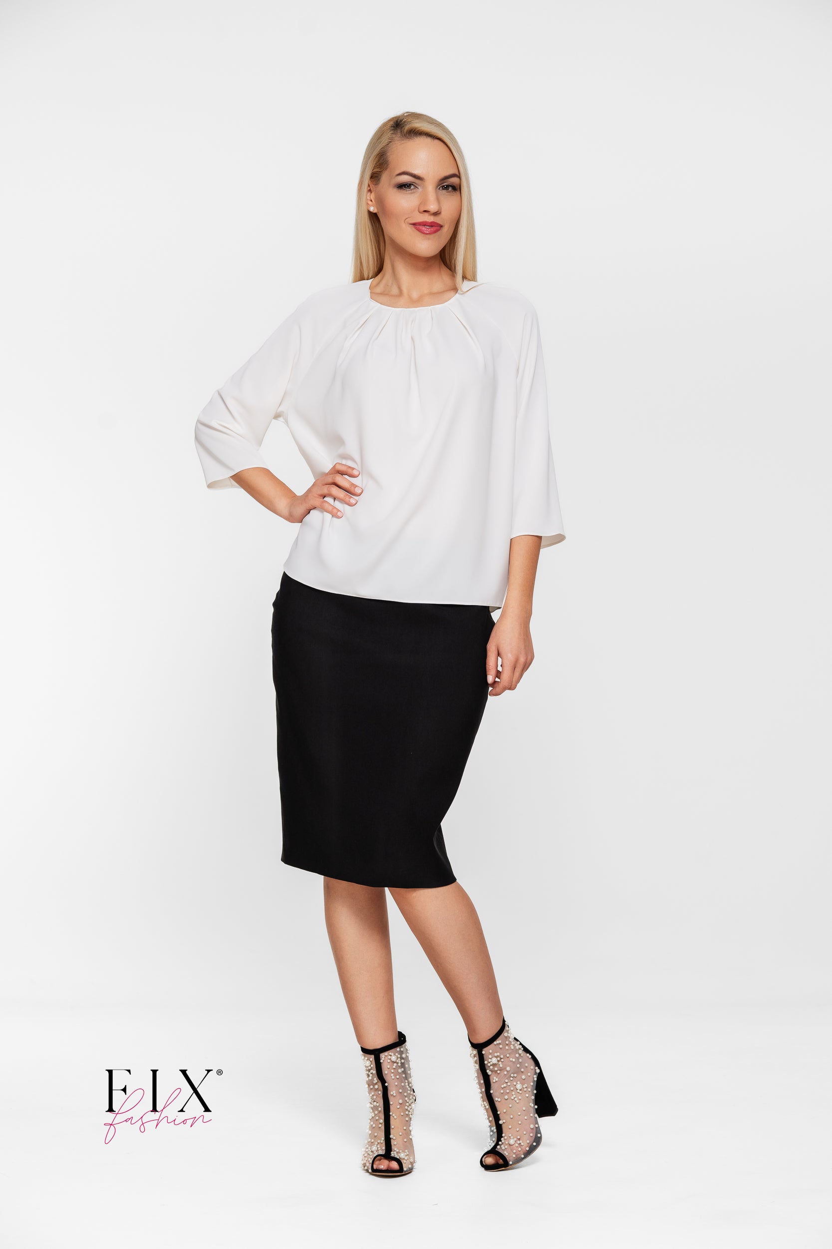 FUSTA CONICA ELEGANTA 4091 - FixFashionro