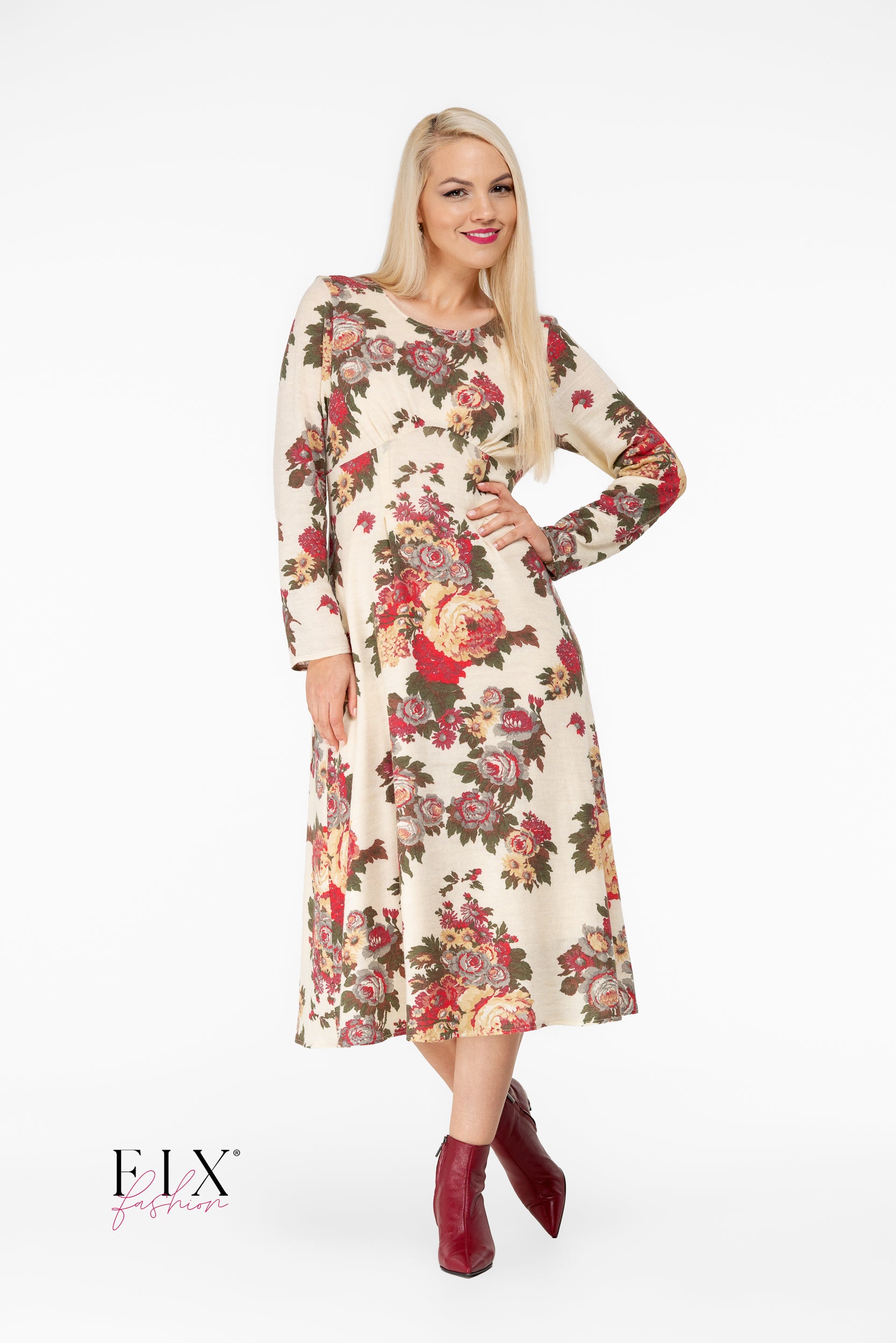 ROCHIE JERSE IMPRIMEU FLORAL 4179