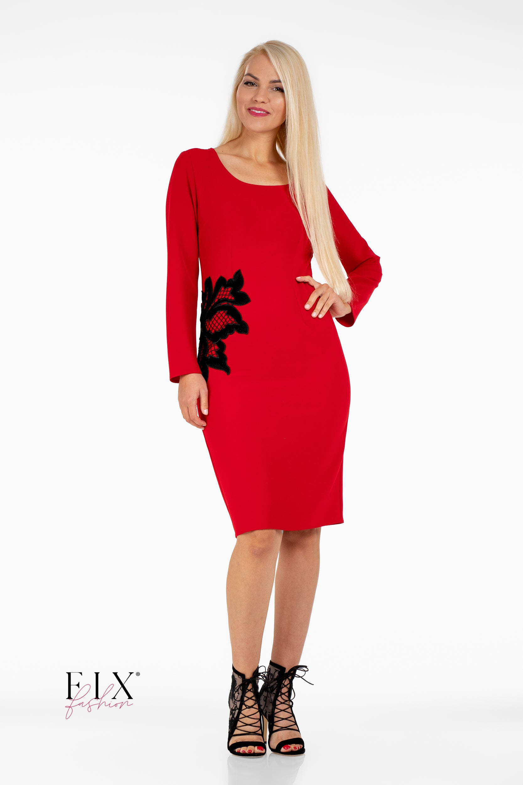 ROCHIE CONICA CU FLOARE CATIFEA 4058