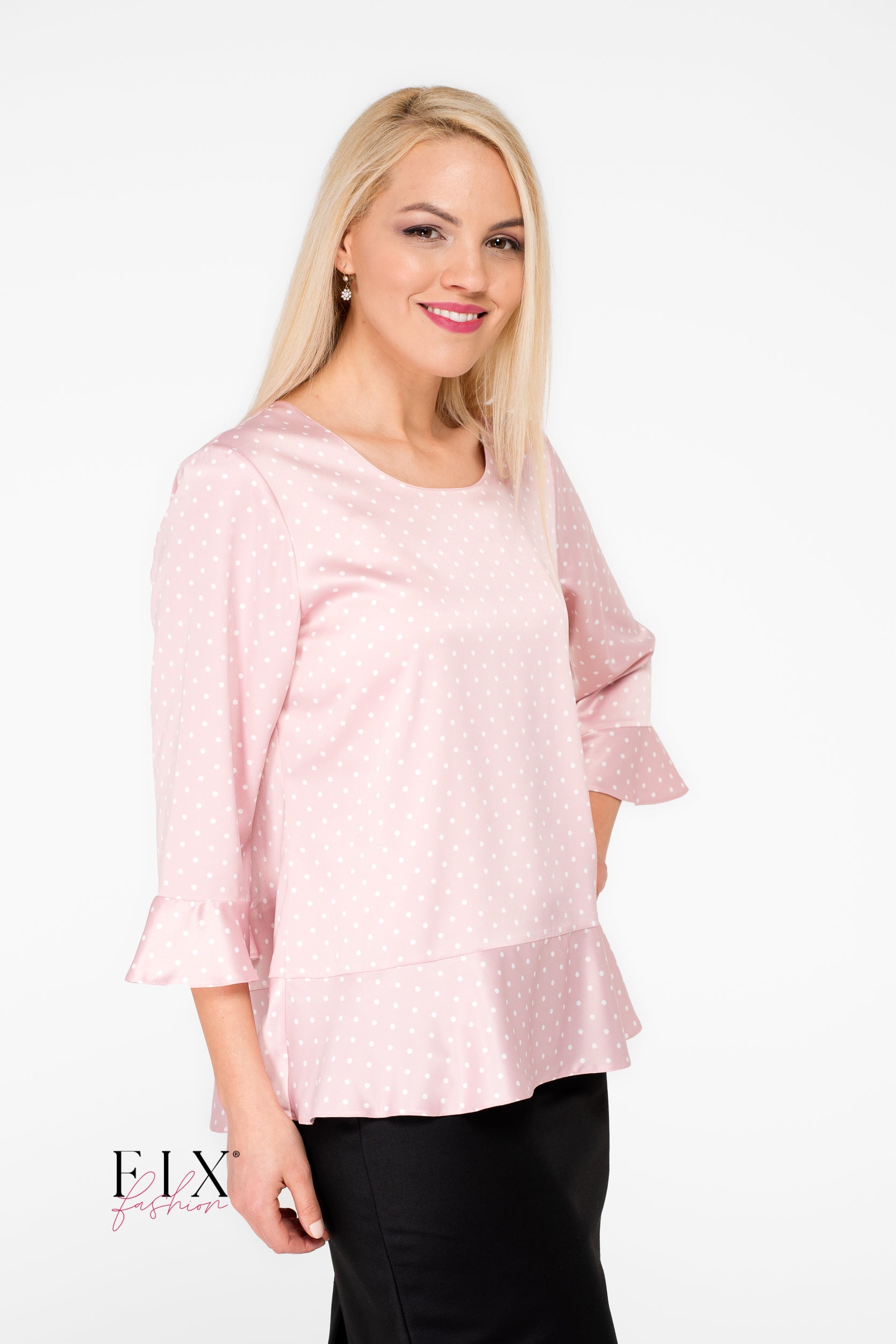 BLUZA DAMA CU VOLANE 4144