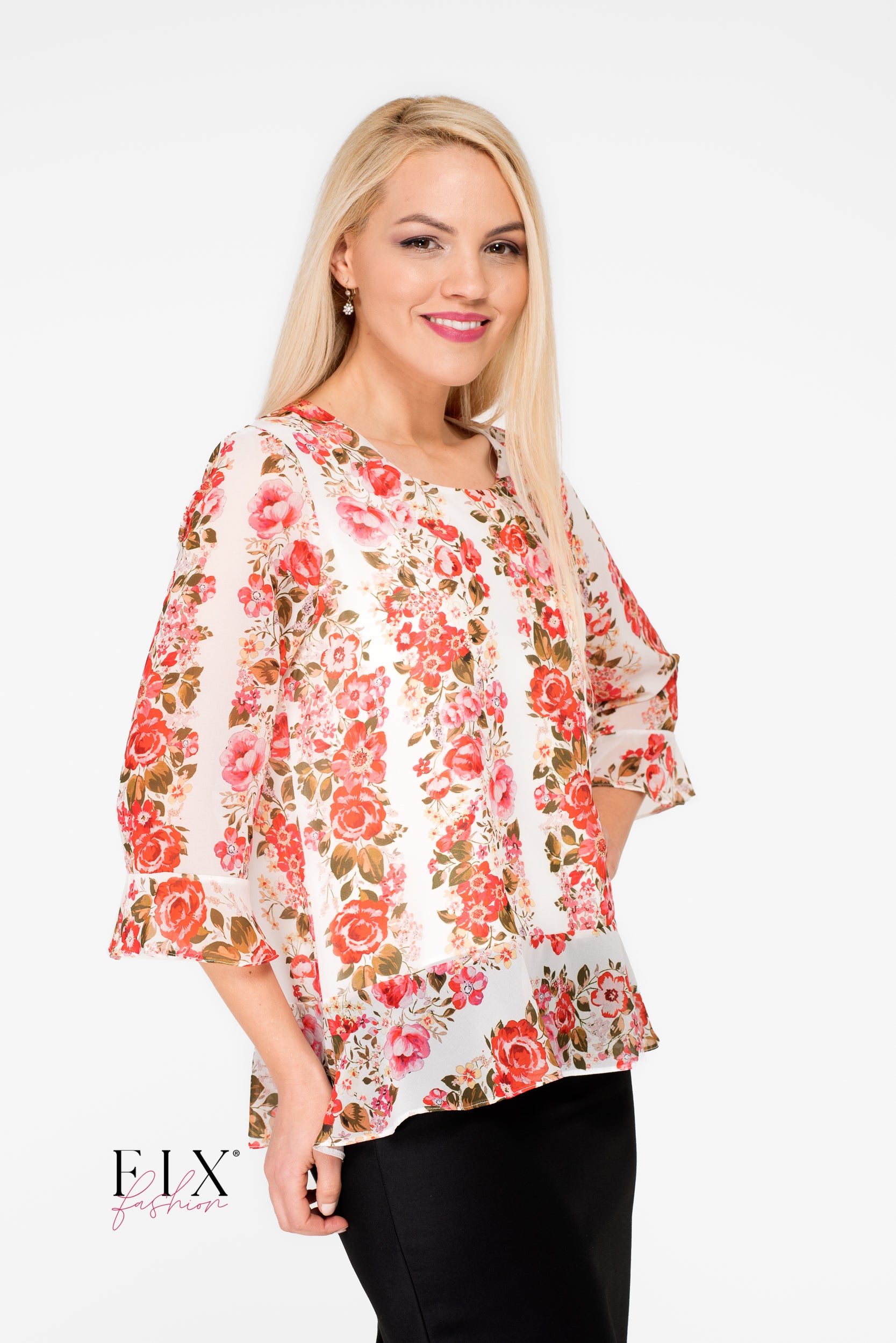 BLUZA DAMA CU VOLANE 4144