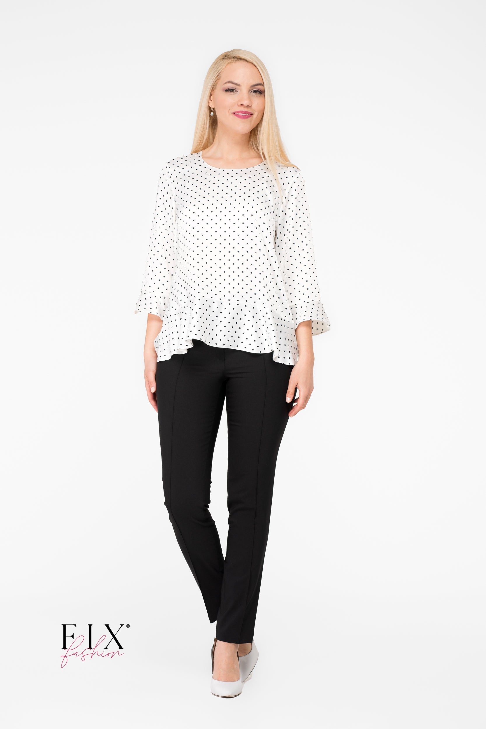 BLUZA DAMA CU VOLANE 4144