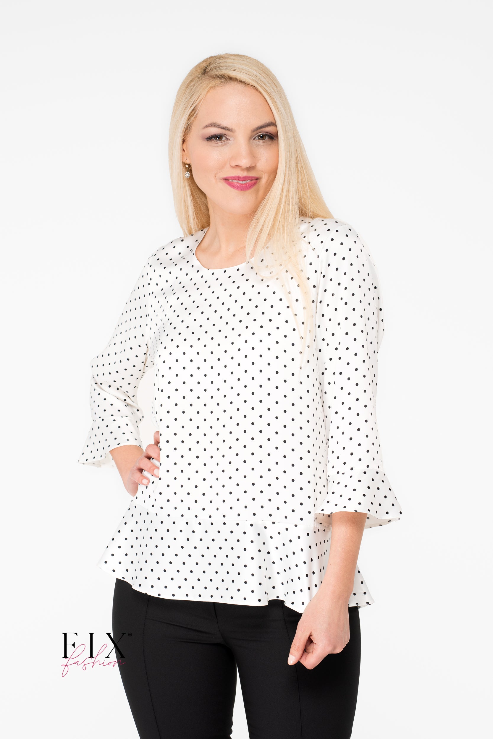 BLUZA DAMA CU VOLANE 4144