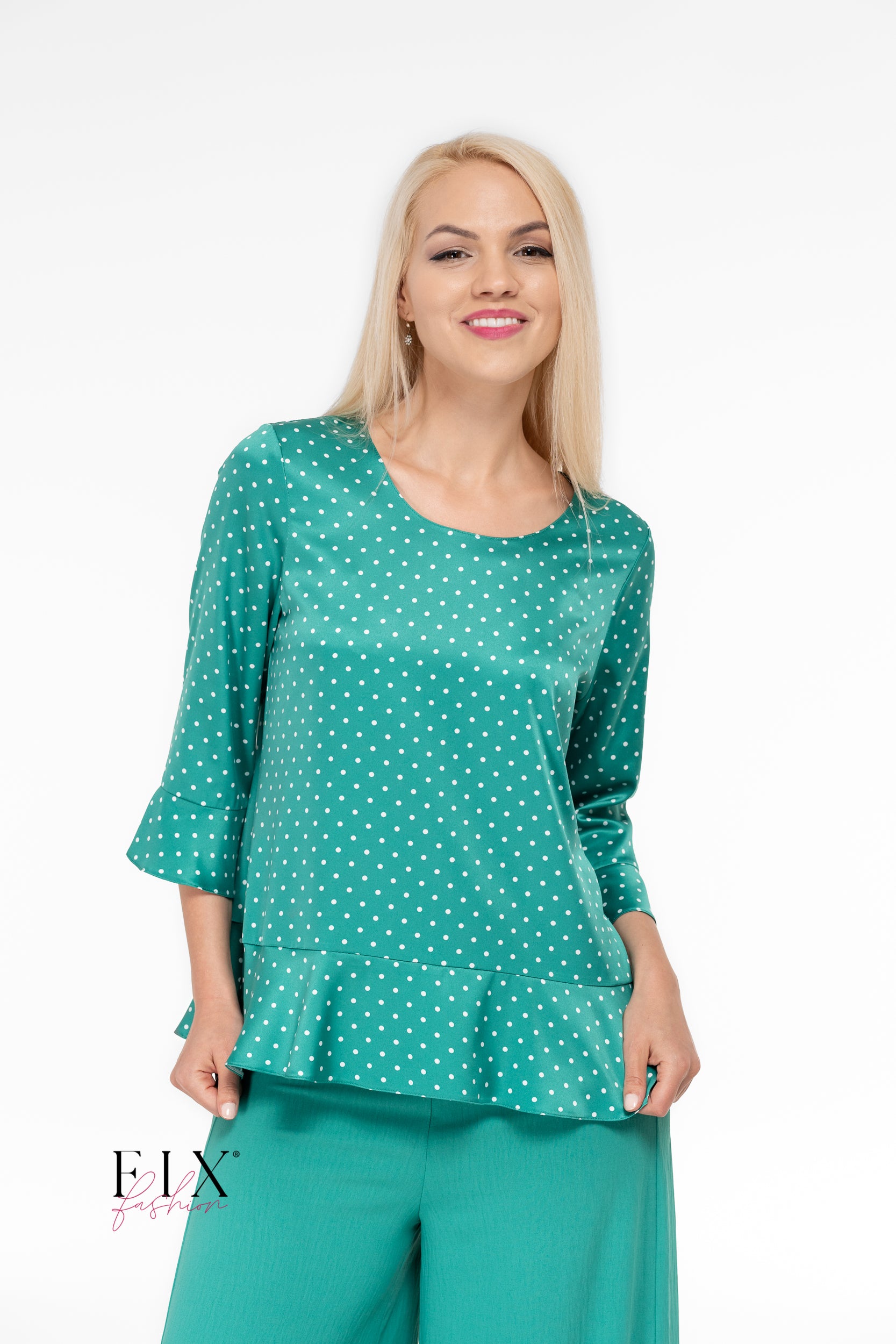 BLUZA DAMA CU VOLANE 4144