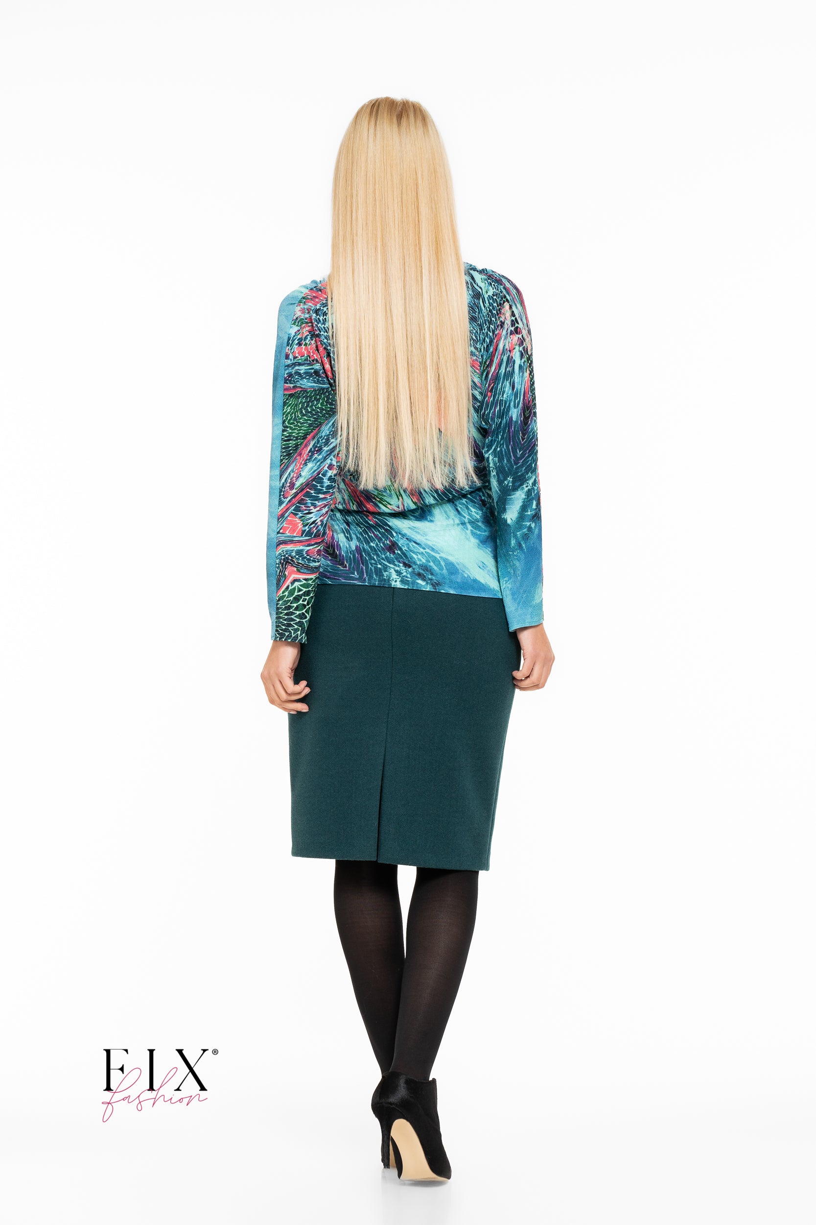 BLUZA JERSE CU FALD 4079