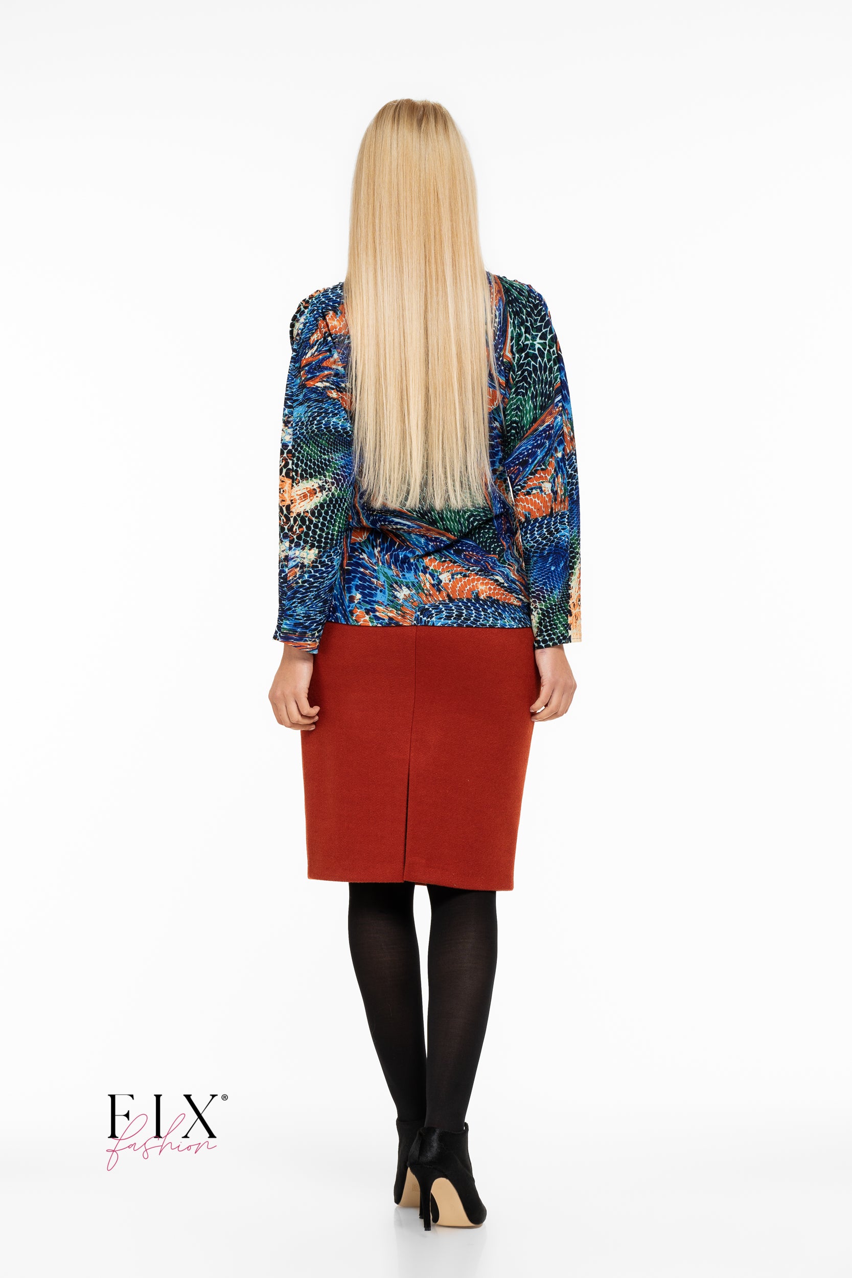 BLUZA JERSE CU FALD 4079