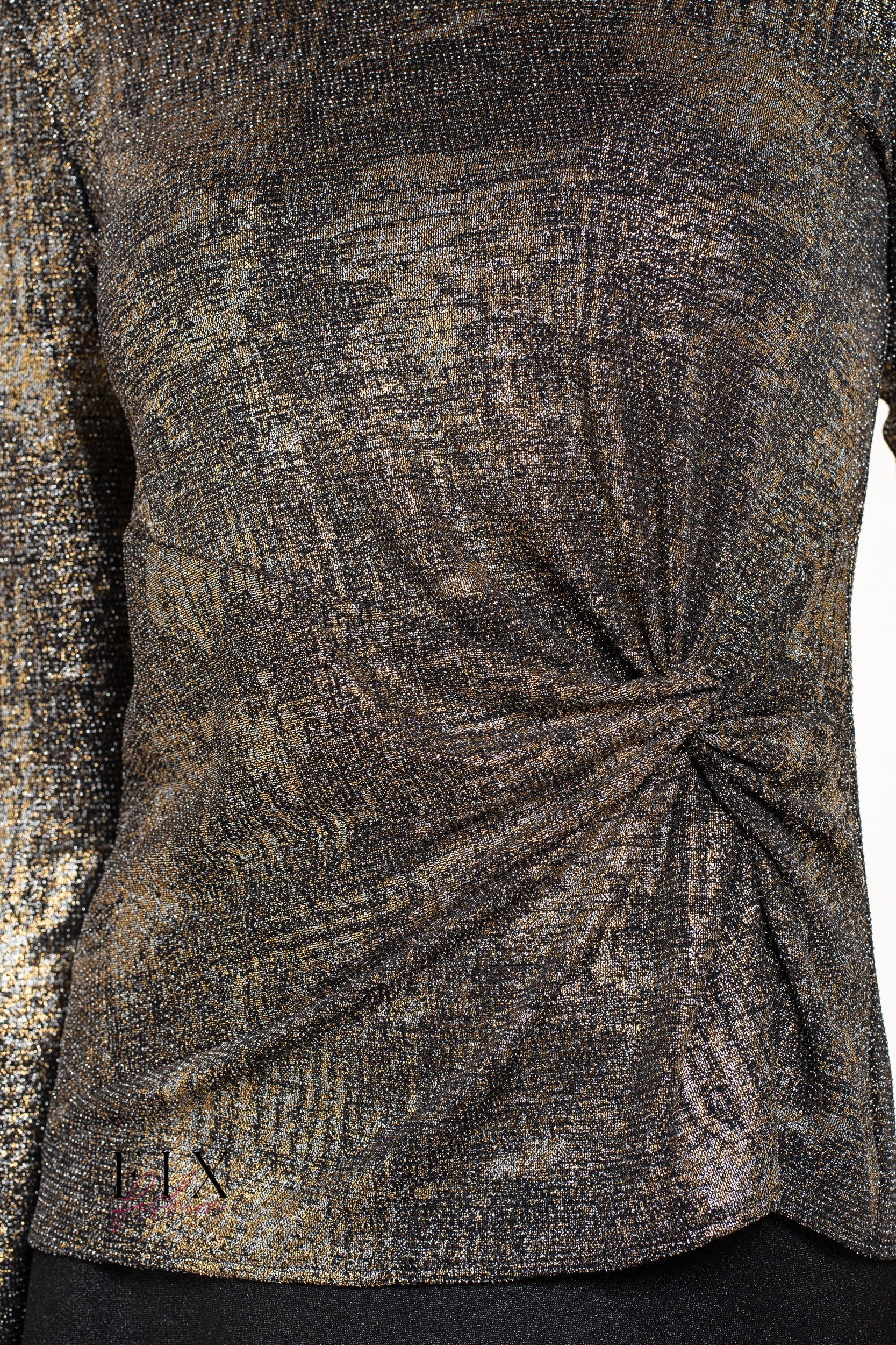 BLUZA LUREX CU NOD DECORATIV 3937