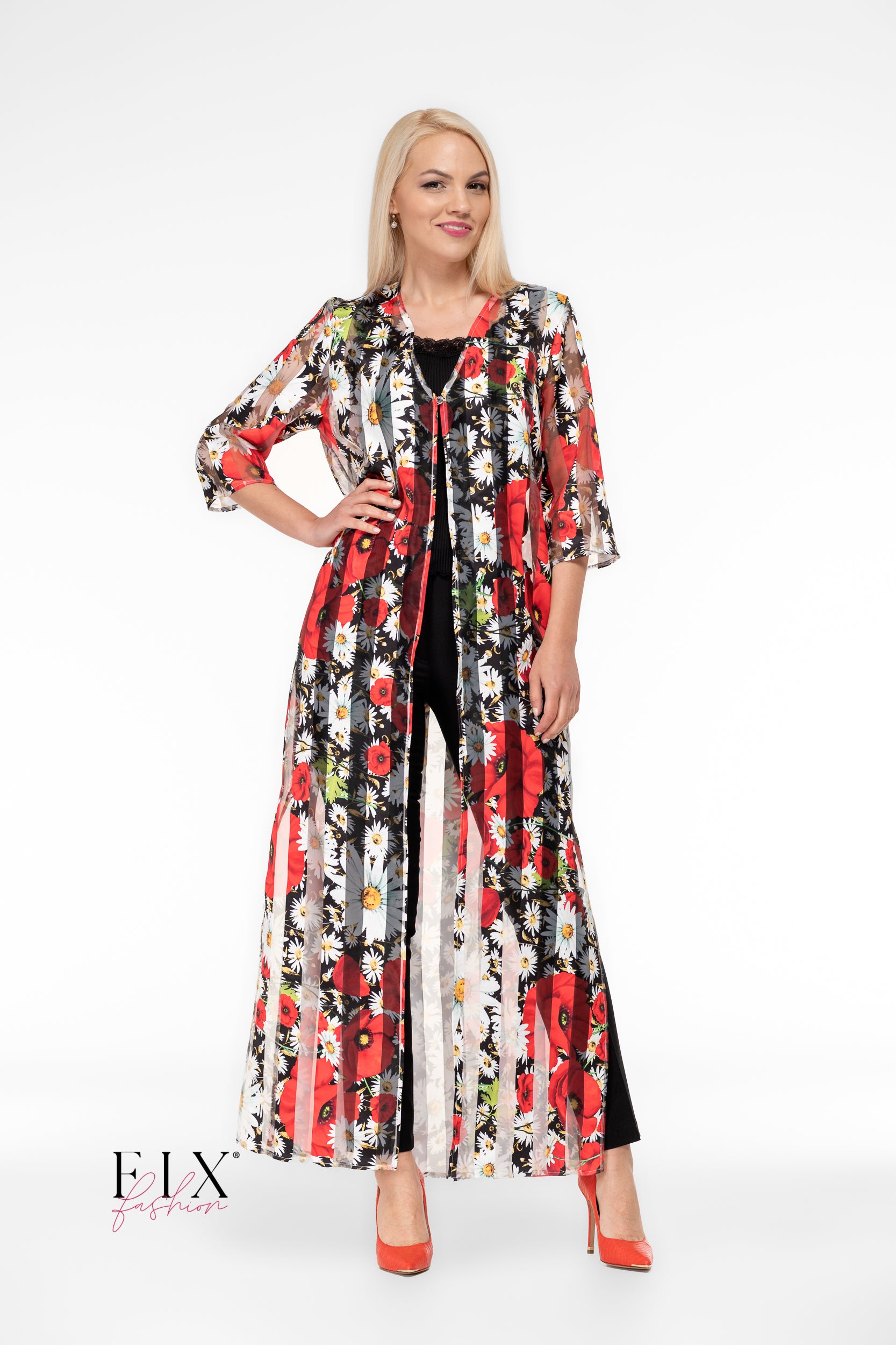 CARDIGAN LUNG DIN VOAL 4162
