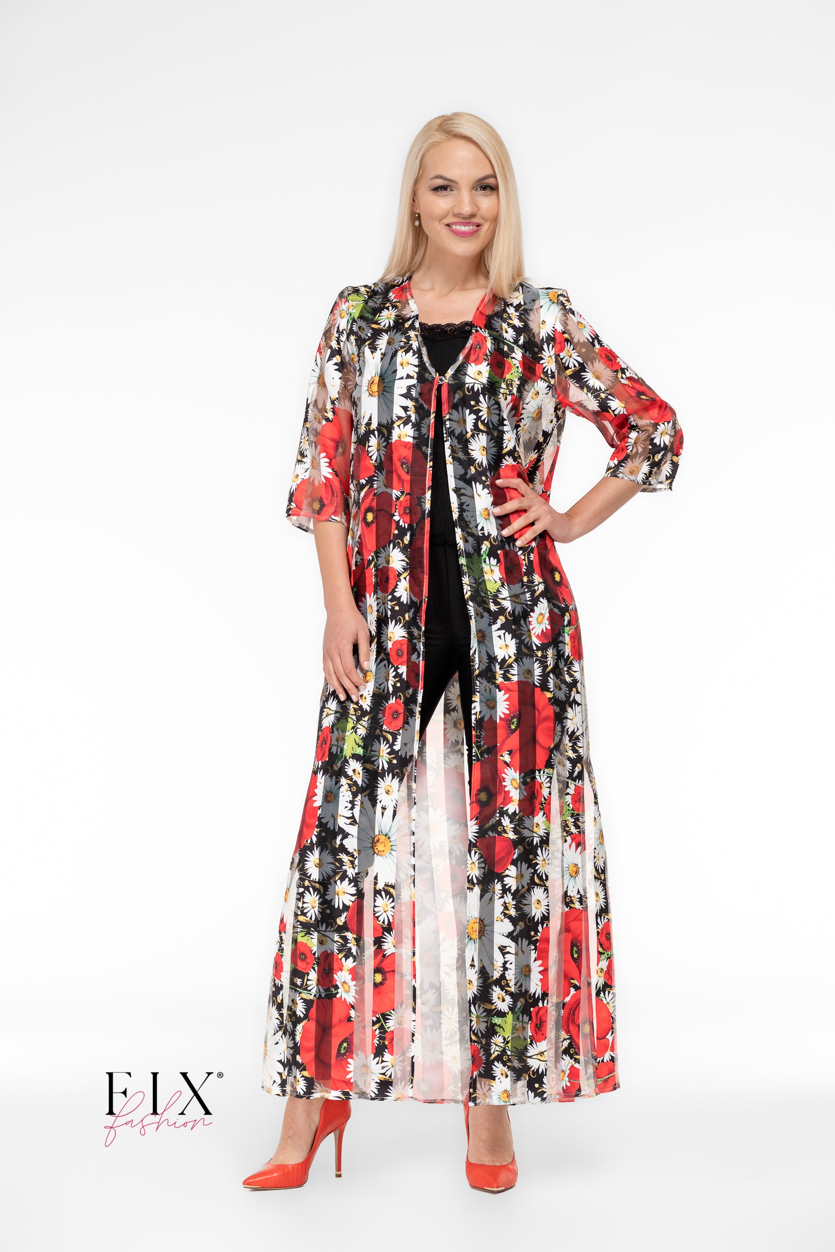 CARDIGAN LUNG DIN VOAL 4162