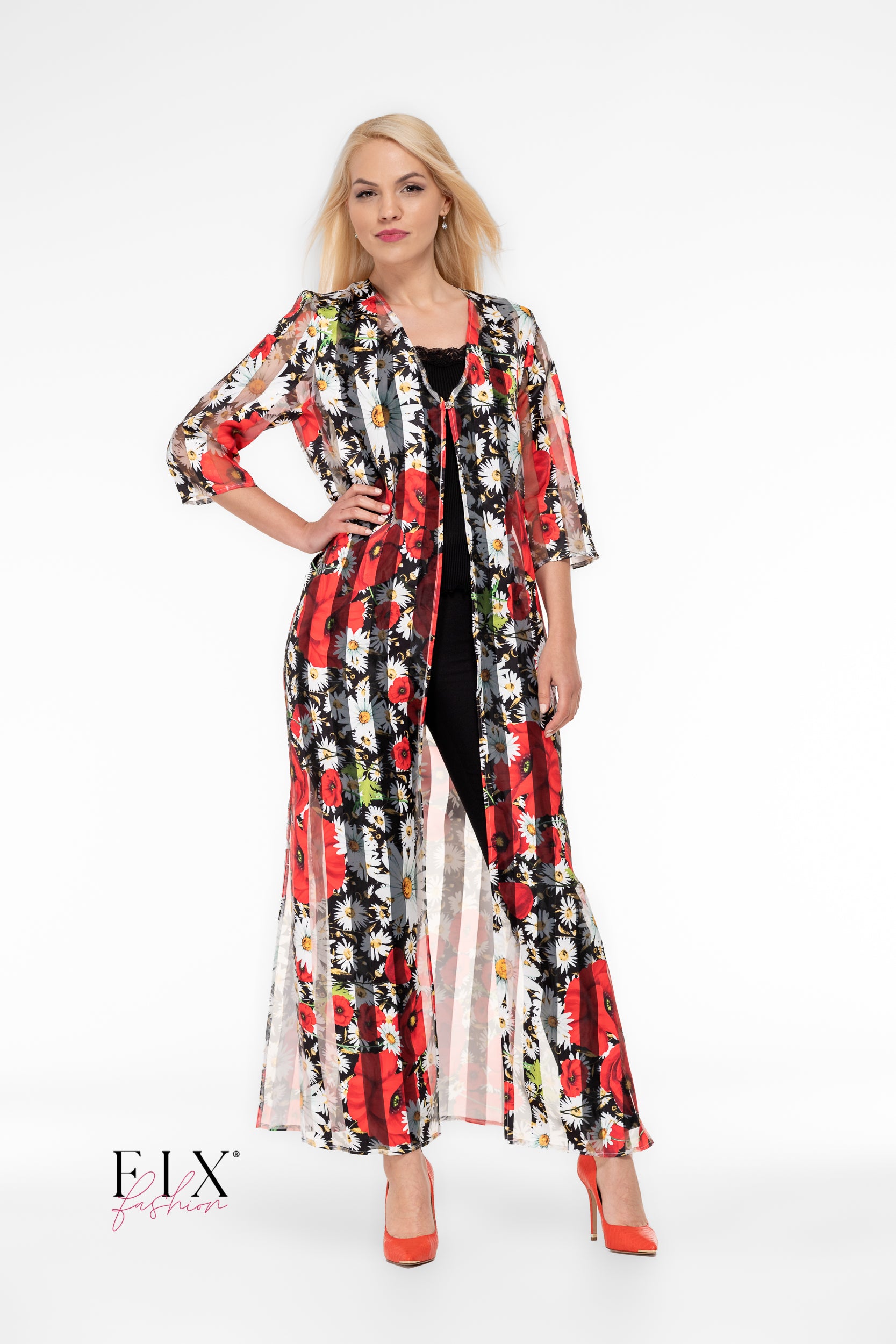 CARDIGAN LUNG DIN VOAL 4162