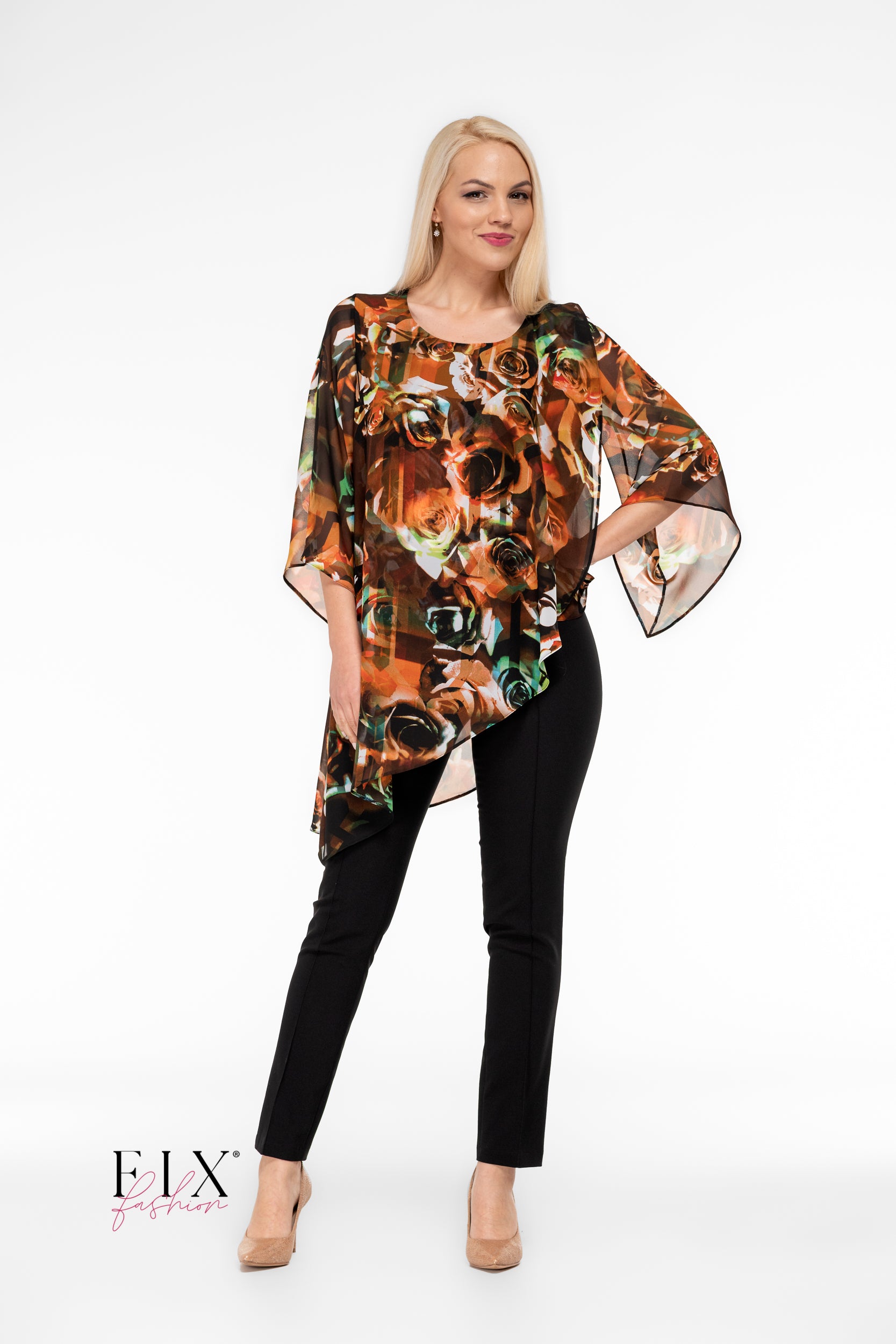 BLUZA ELEGANTA GEN FLUTURE 3877 - FixFashionro