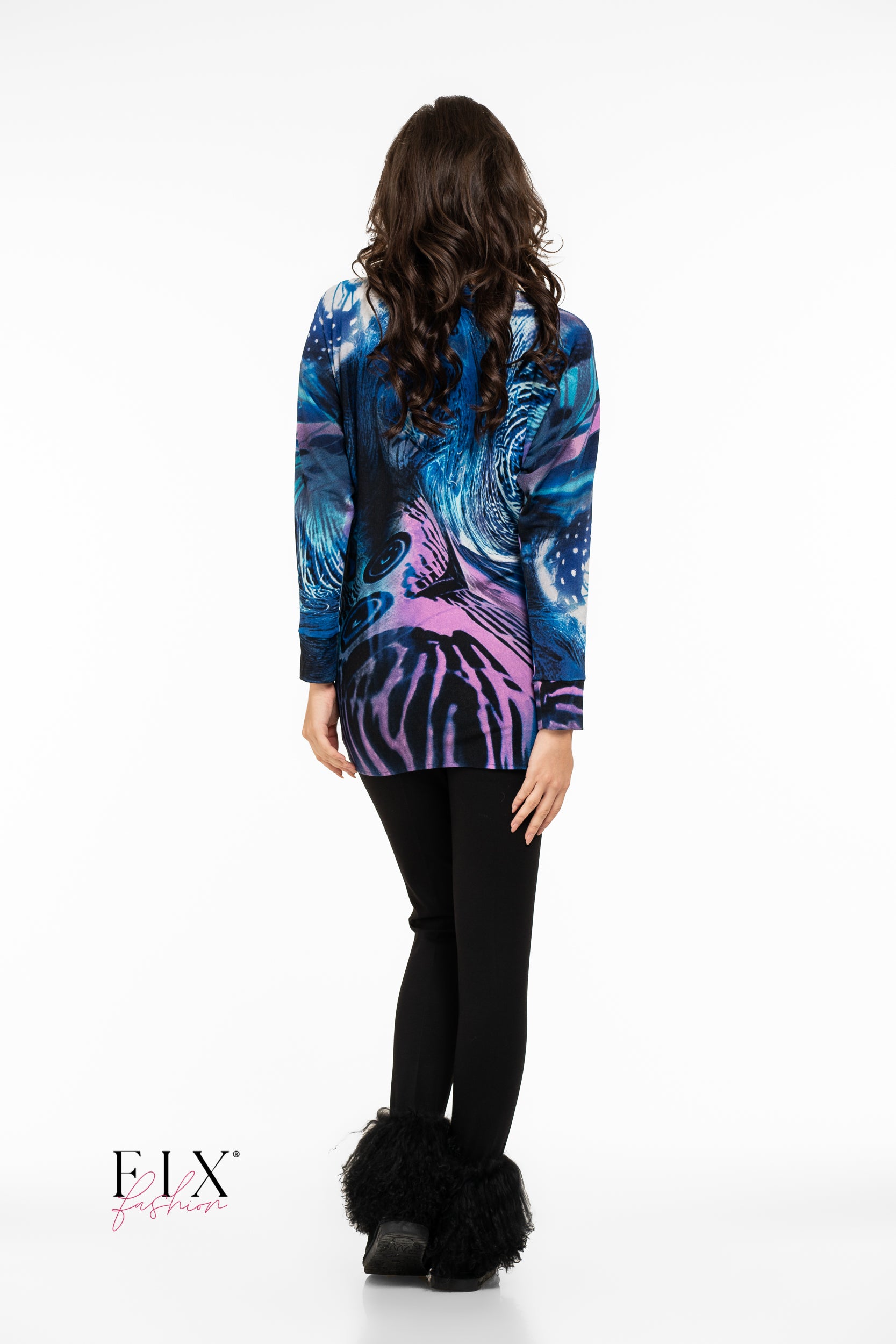 BLUZA ASIMETRICA PENTRU COLANTI 4093