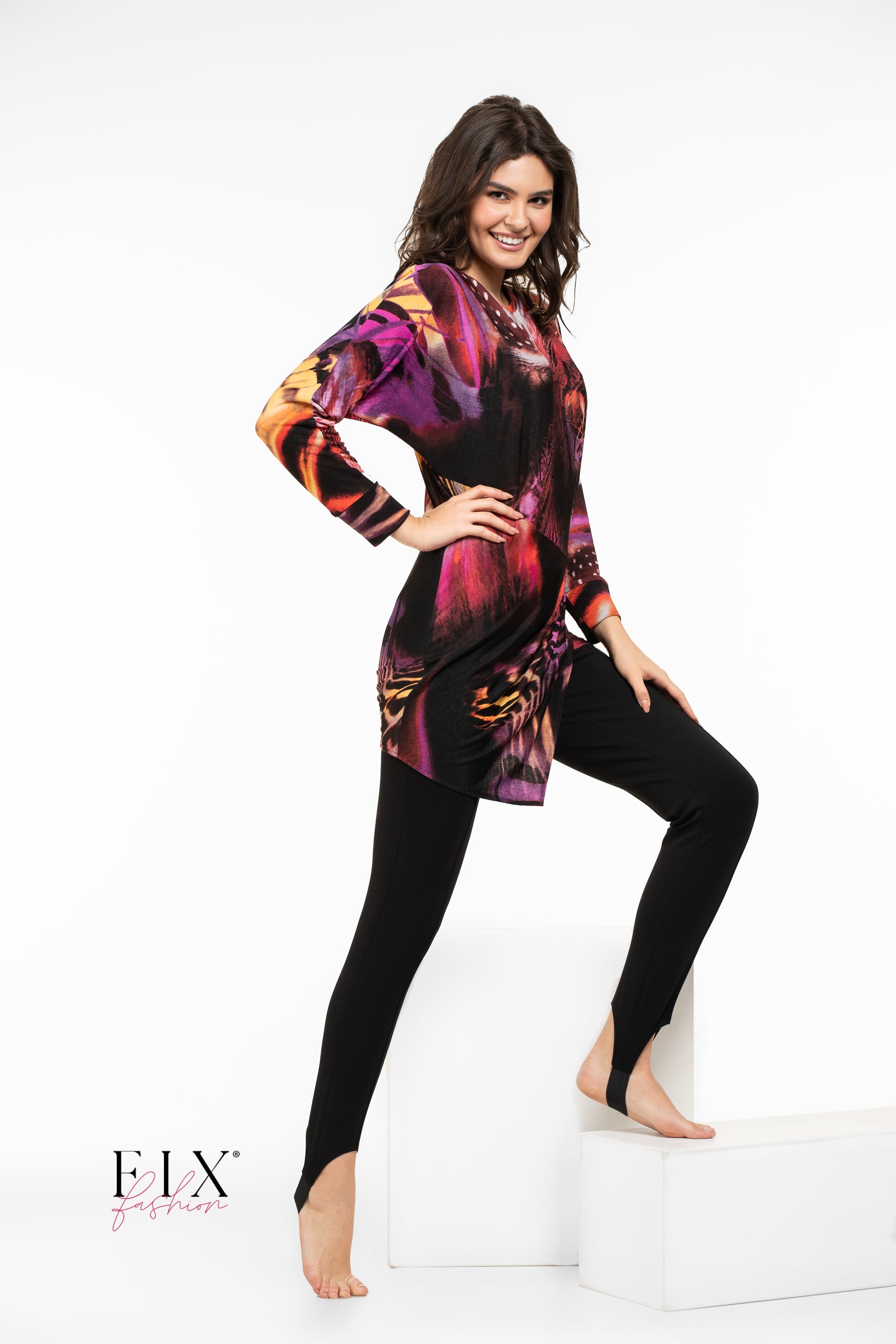 BLUZA ASIMETRICA PENTRU COLANTI 4093