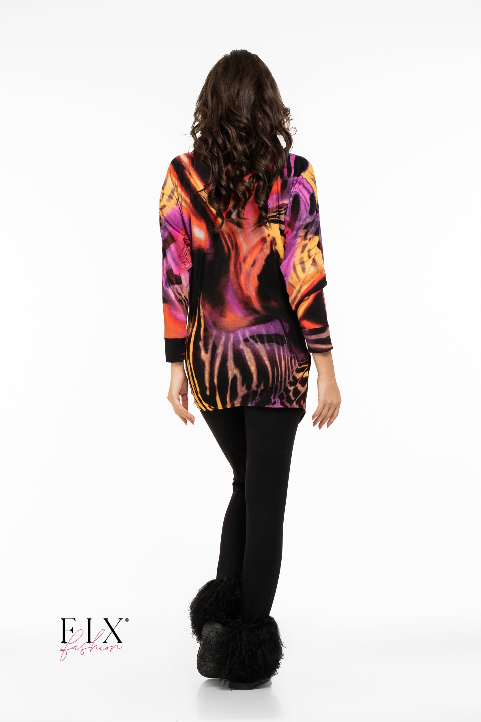 BLUZA ASIMETRICA PENTRU COLANTI 4093