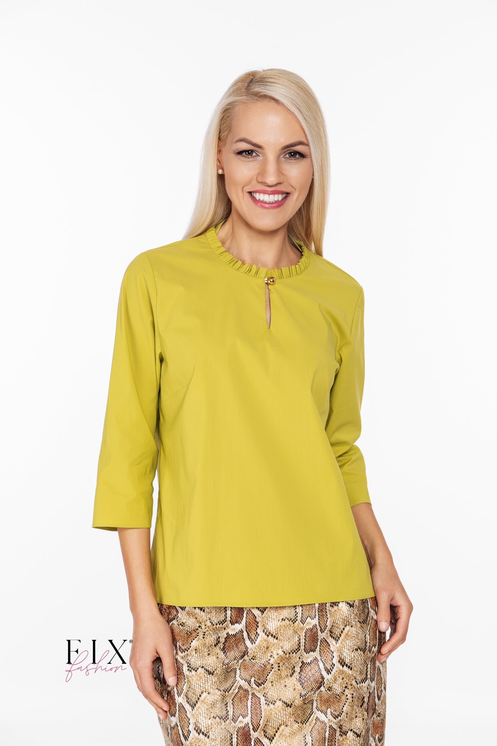 BLUZA DAMA VOLANAS LA GAT 4275