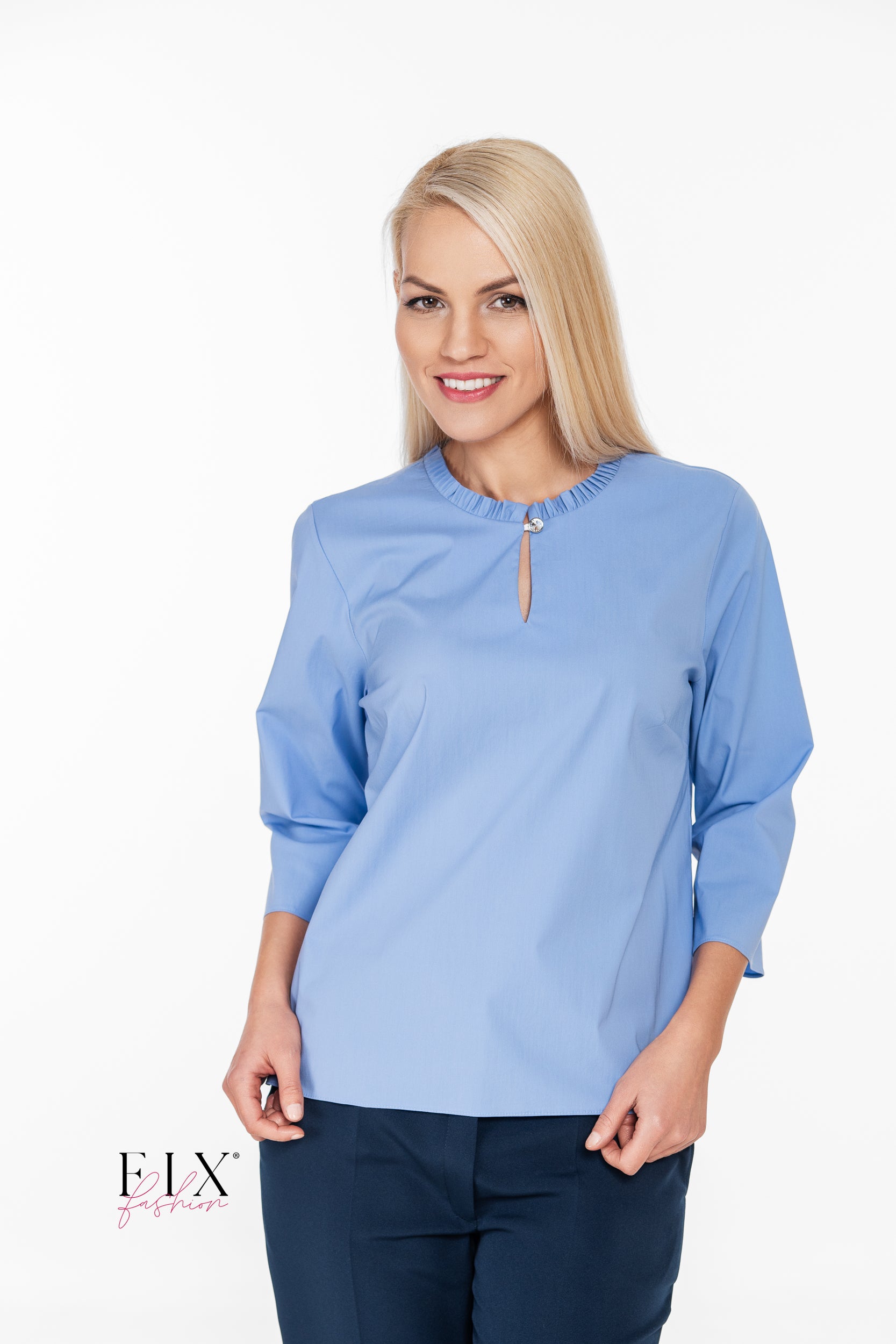 BLUZA DAMA VOLANAS LA GAT 4275