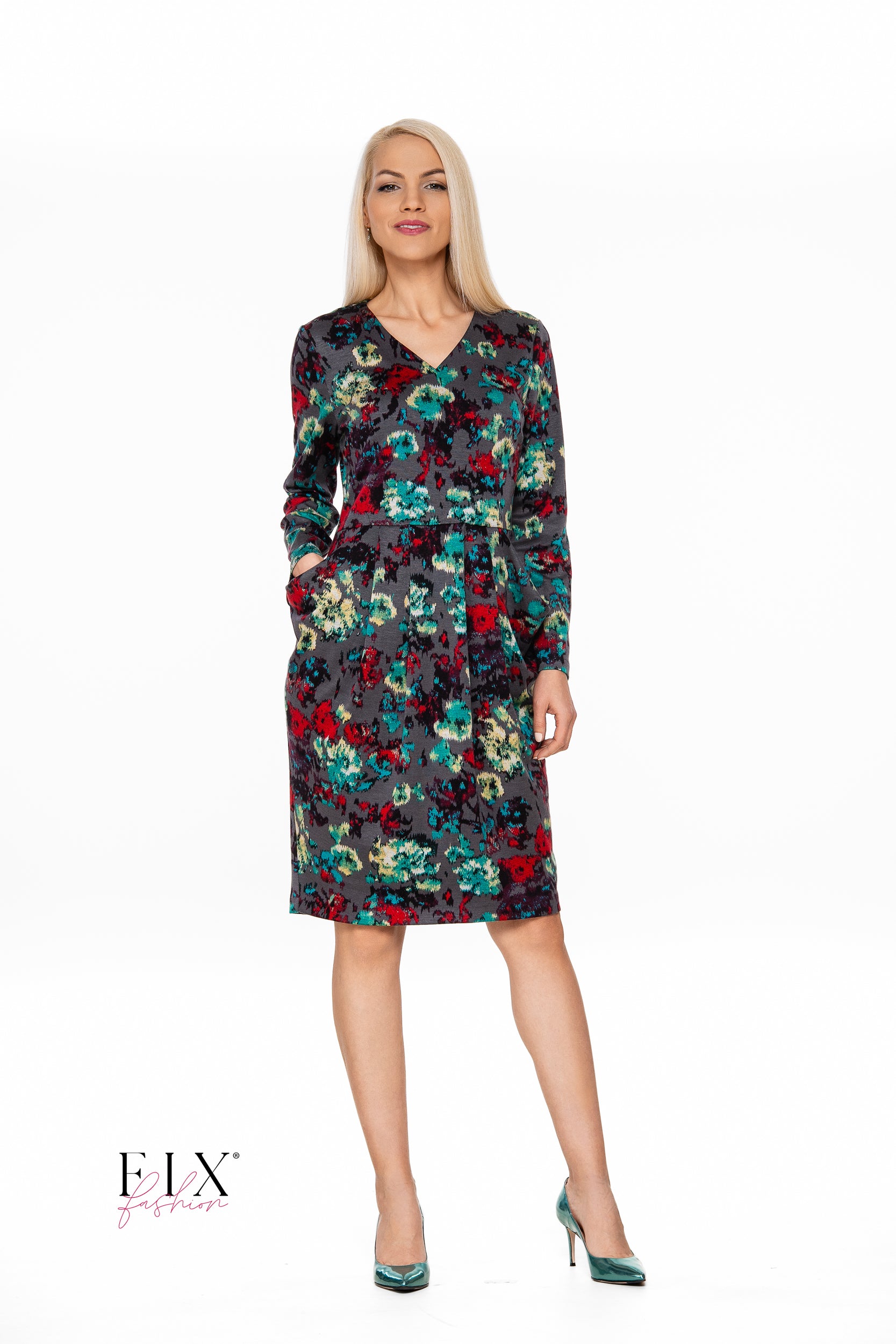 ROCHIE JERSE CU BUZUNARE 4341 - FixFashionro