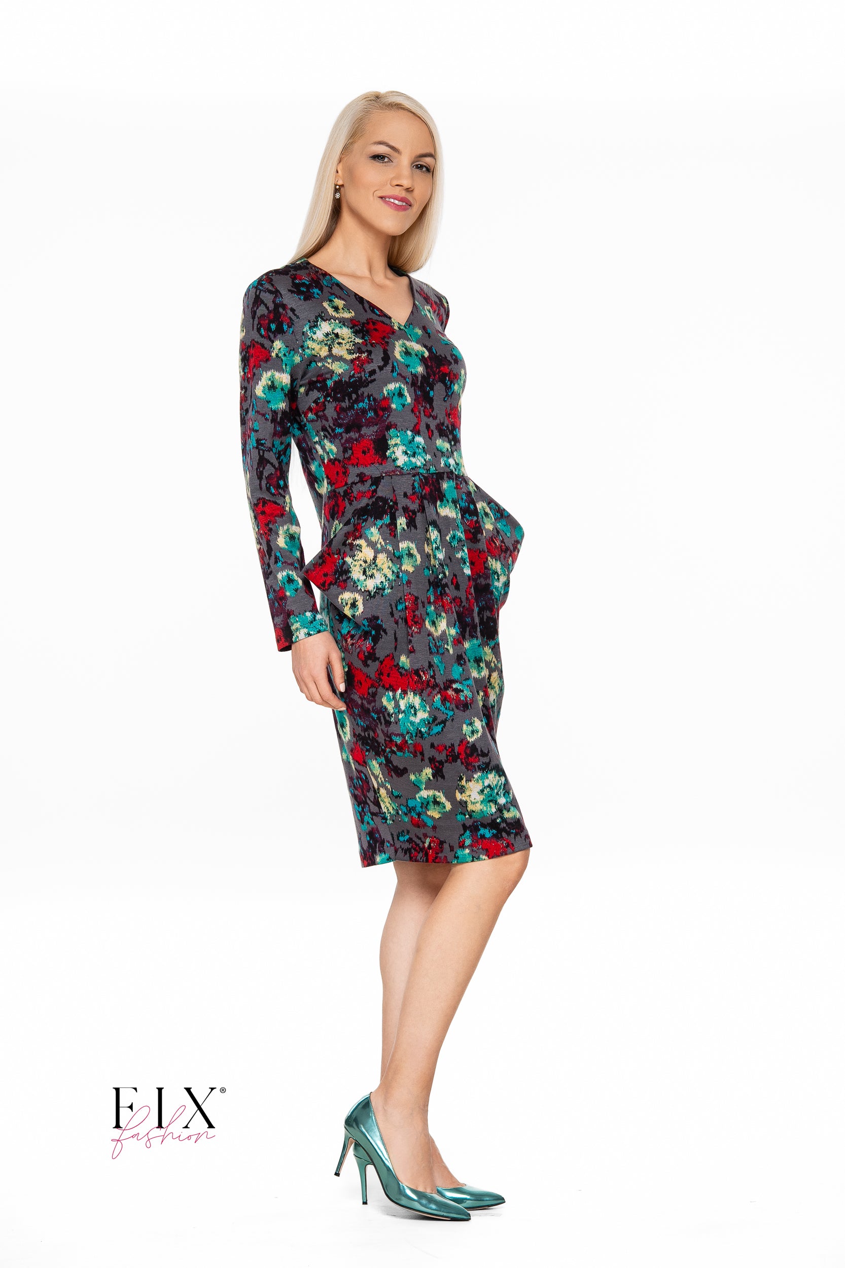 ROCHIE JERSE CU BUZUNARE 4341 - FixFashionro