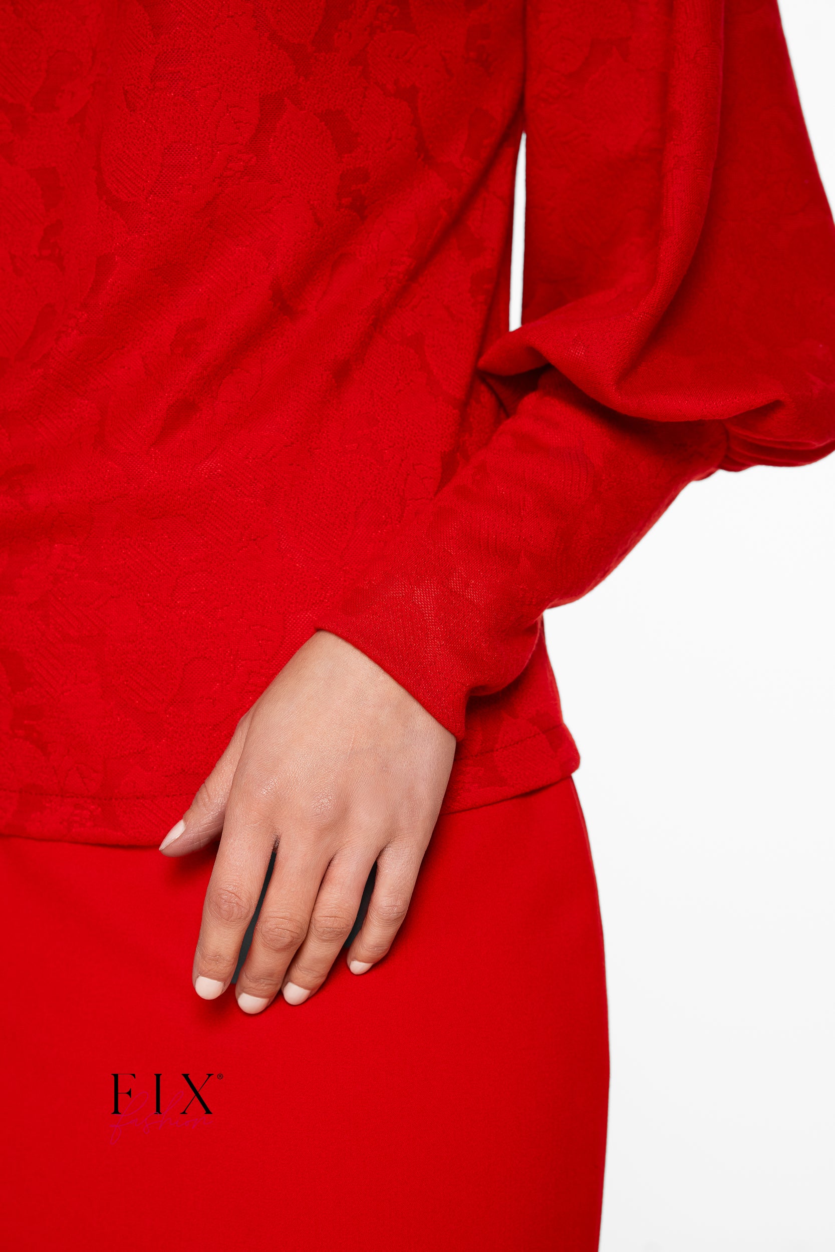 BLUZA DAMA CU MANECI BUFANTE 4356