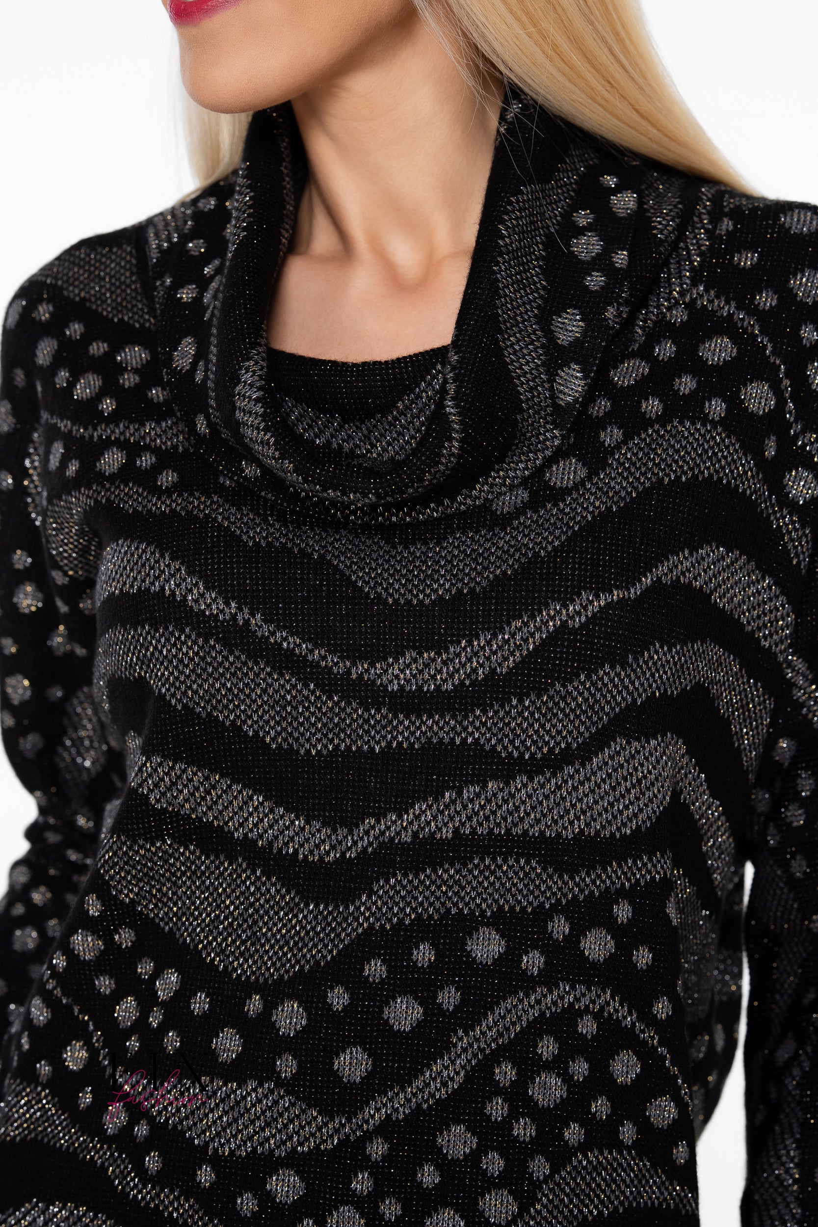 PULOVER DAMA GULER ROLL 4357