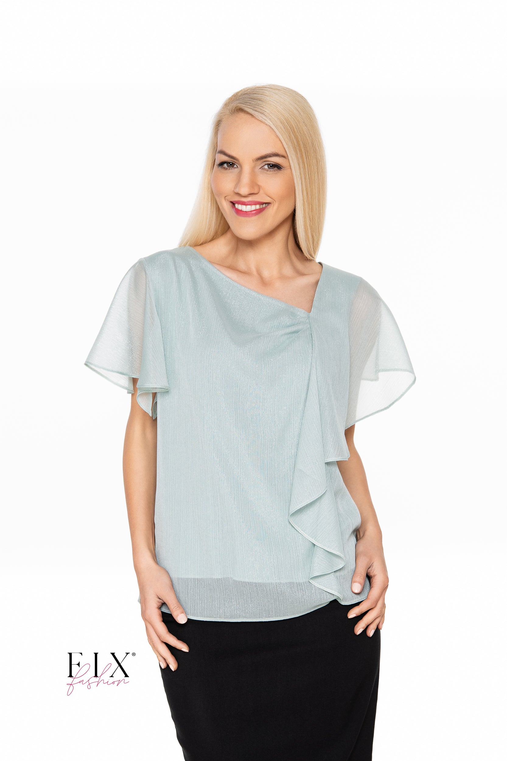 BLUZA ELEGANTA VOAL METALIZAT 4294