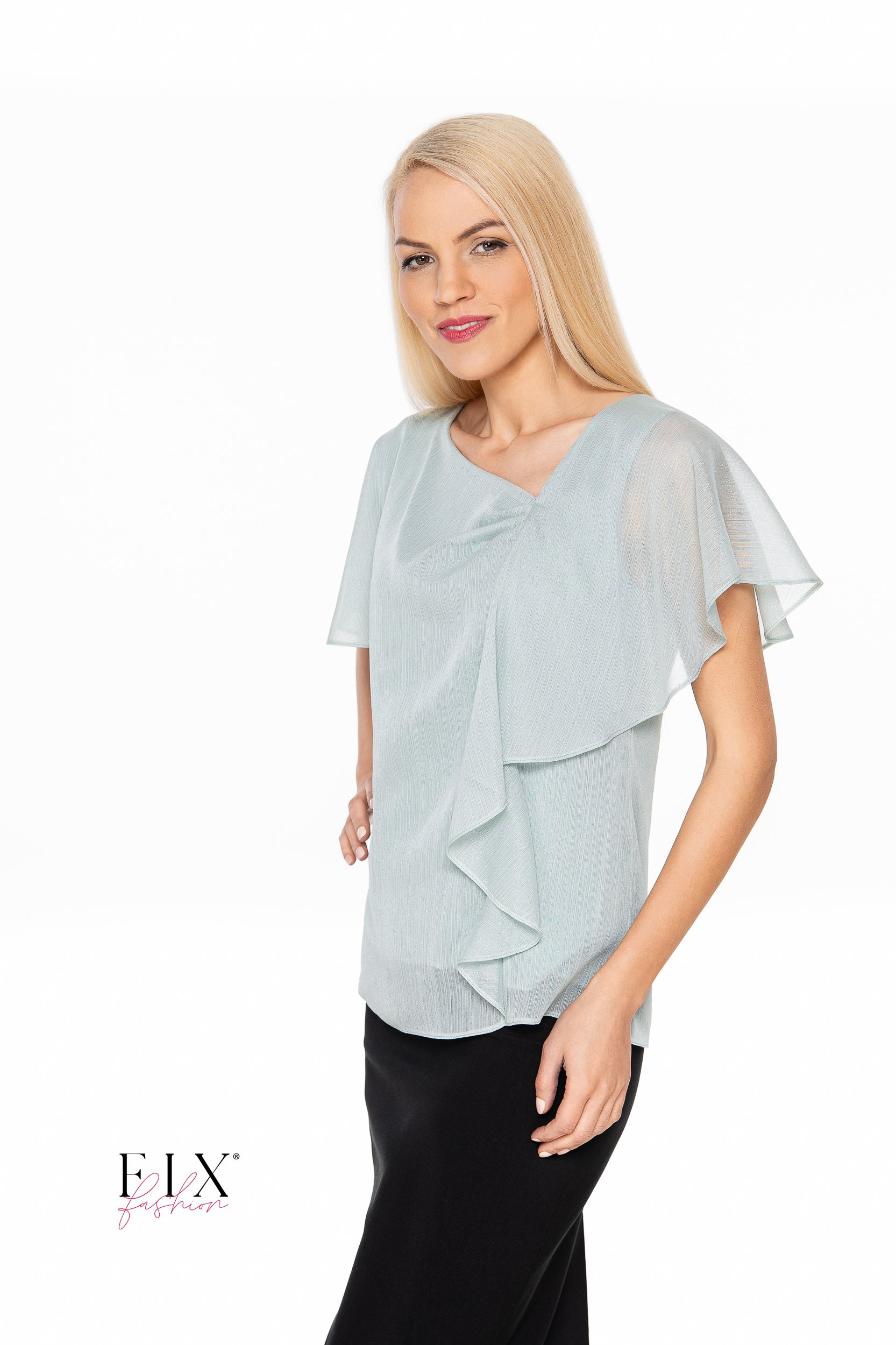 BLUZA ELEGANTA VOAL METALIZAT 4294