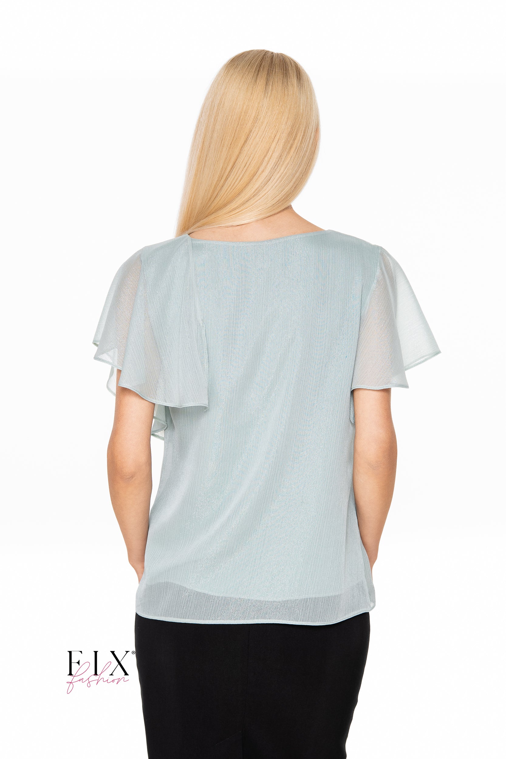 BLUZA ELEGANTA VOAL METALIZAT 4294