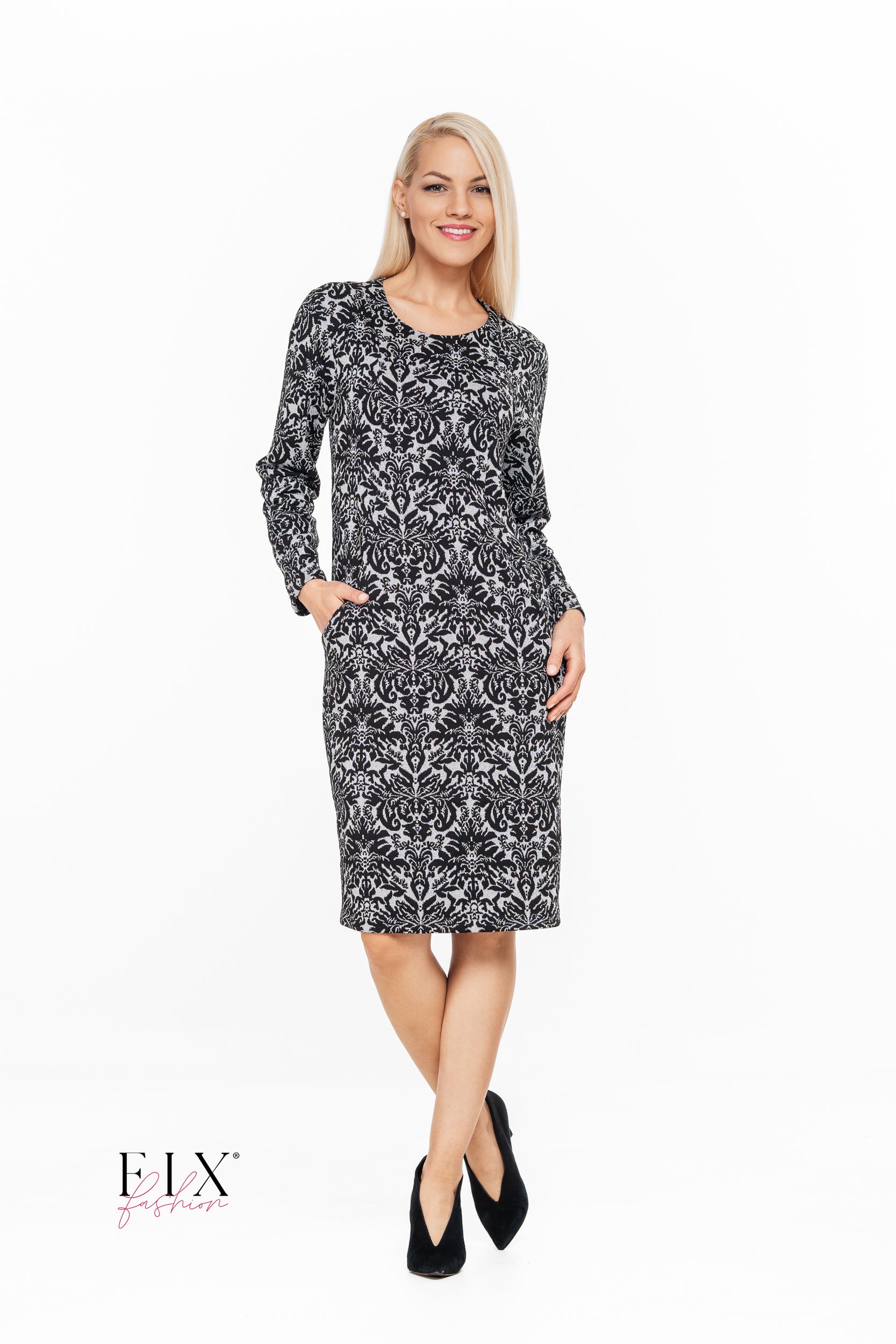 ROCHIE CONICA CU BUZUNARE 4317