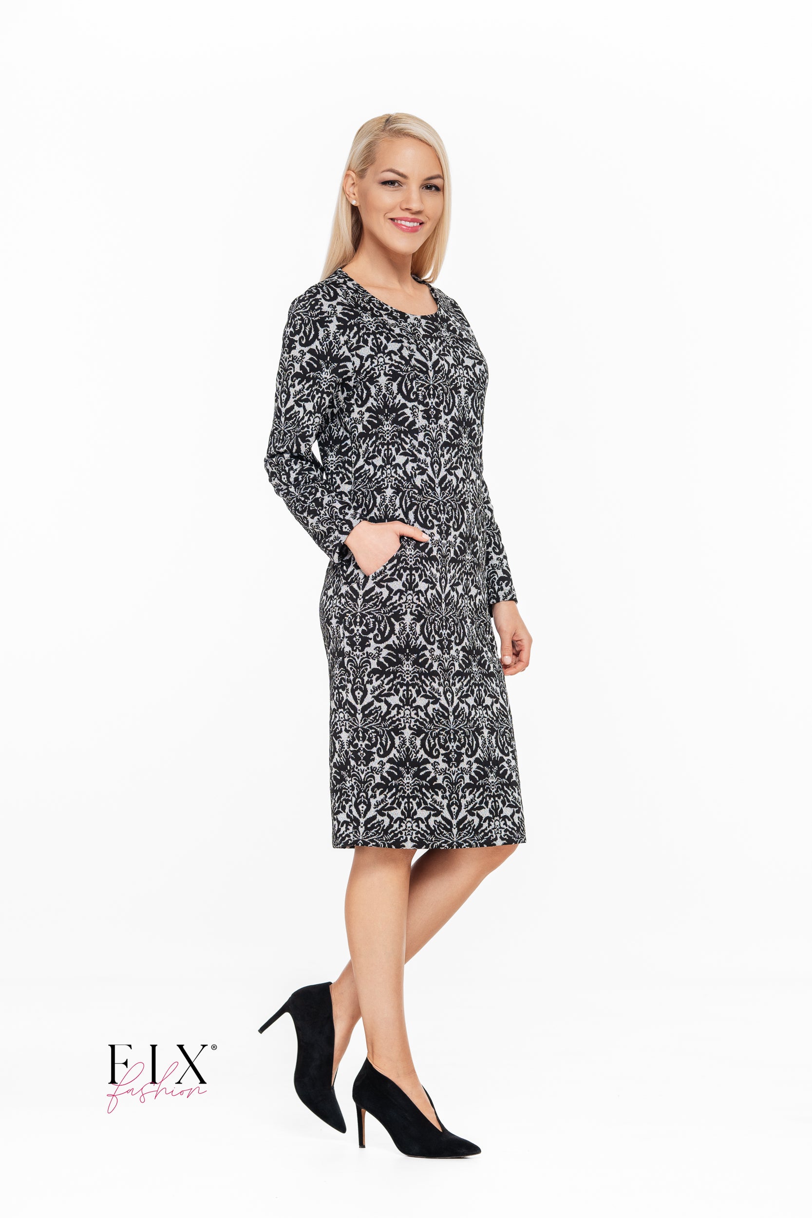 ROCHIE CONICA CU BUZUNARE 4317
