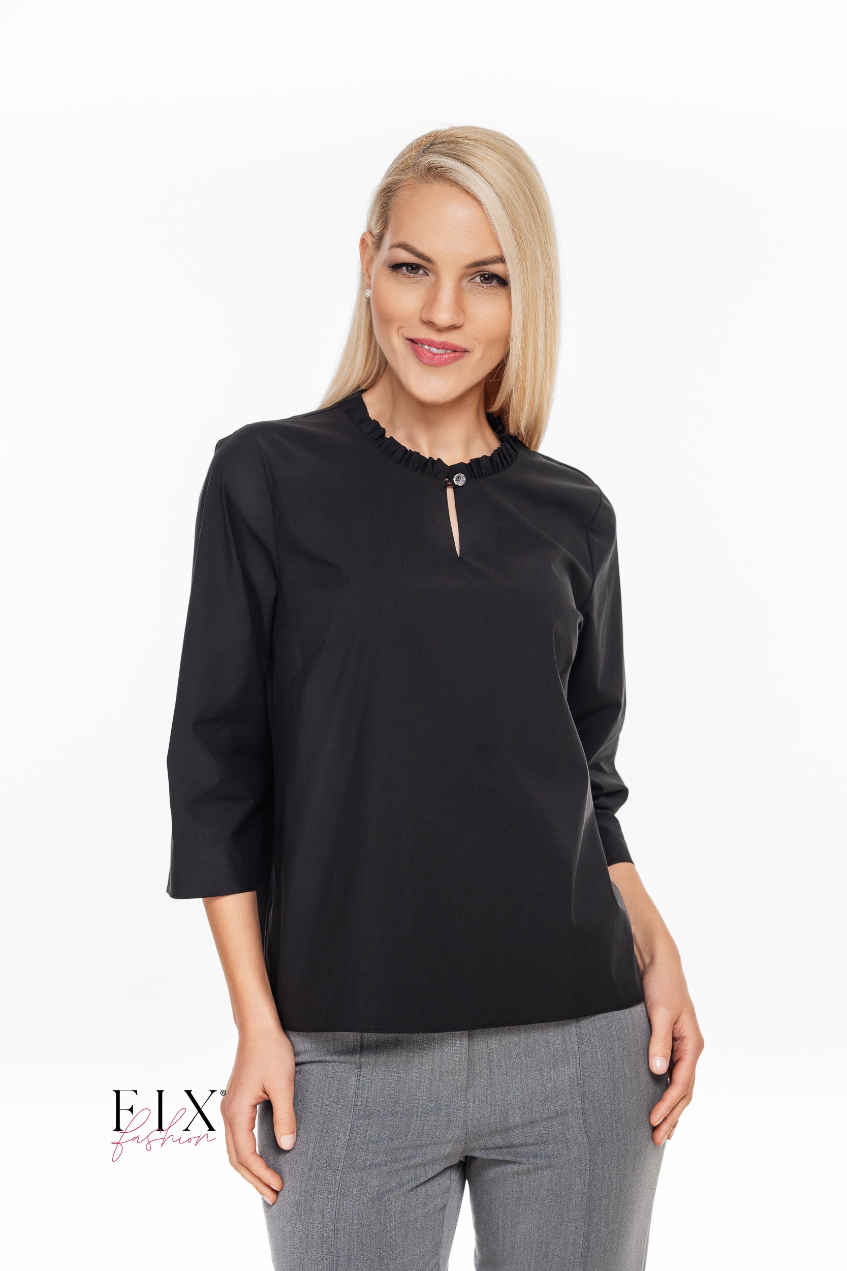 BLUZA DAMA CU VOLANAS LA GAT 4275
