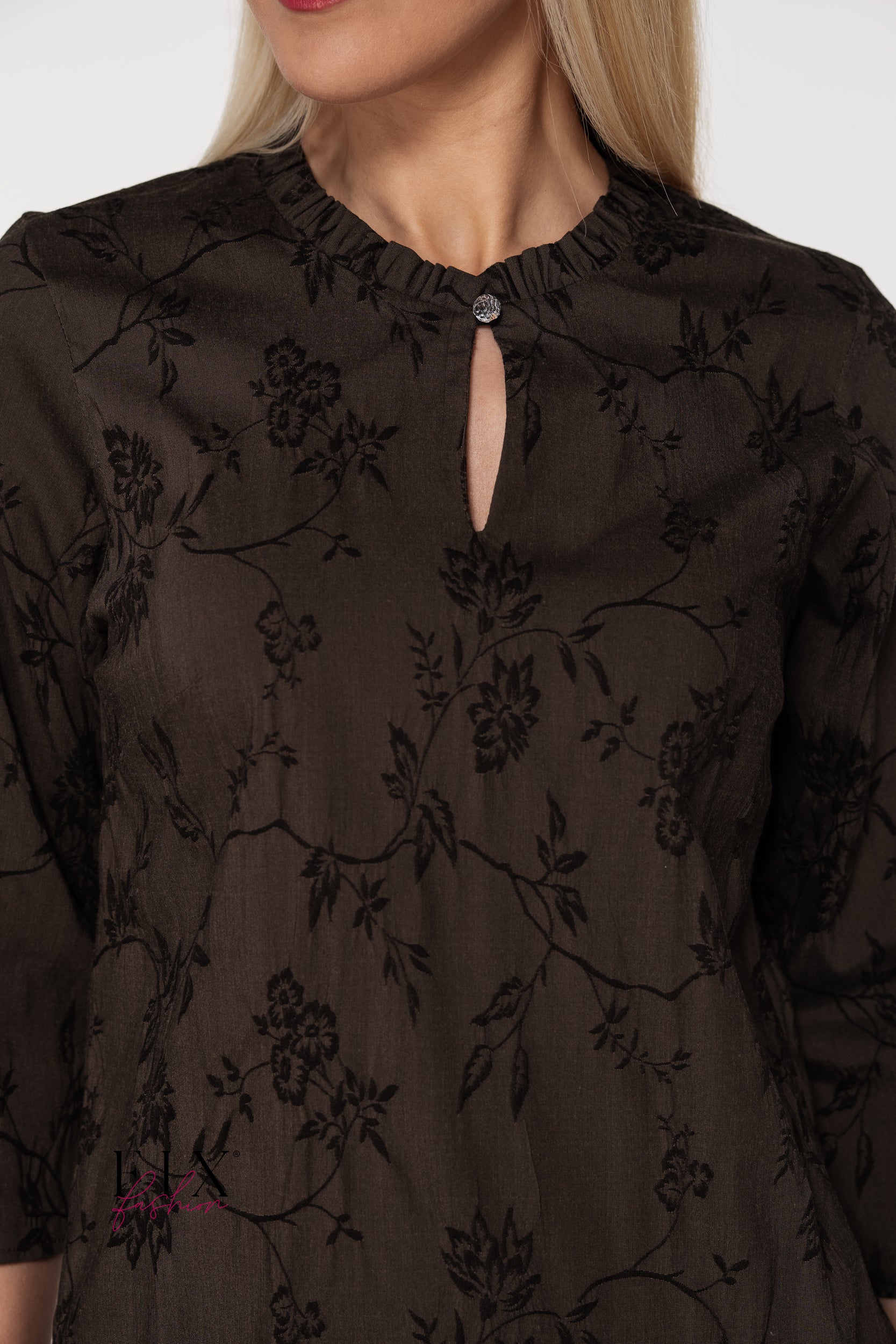 BLUZA CU VOLANAS LA GAT 4275
