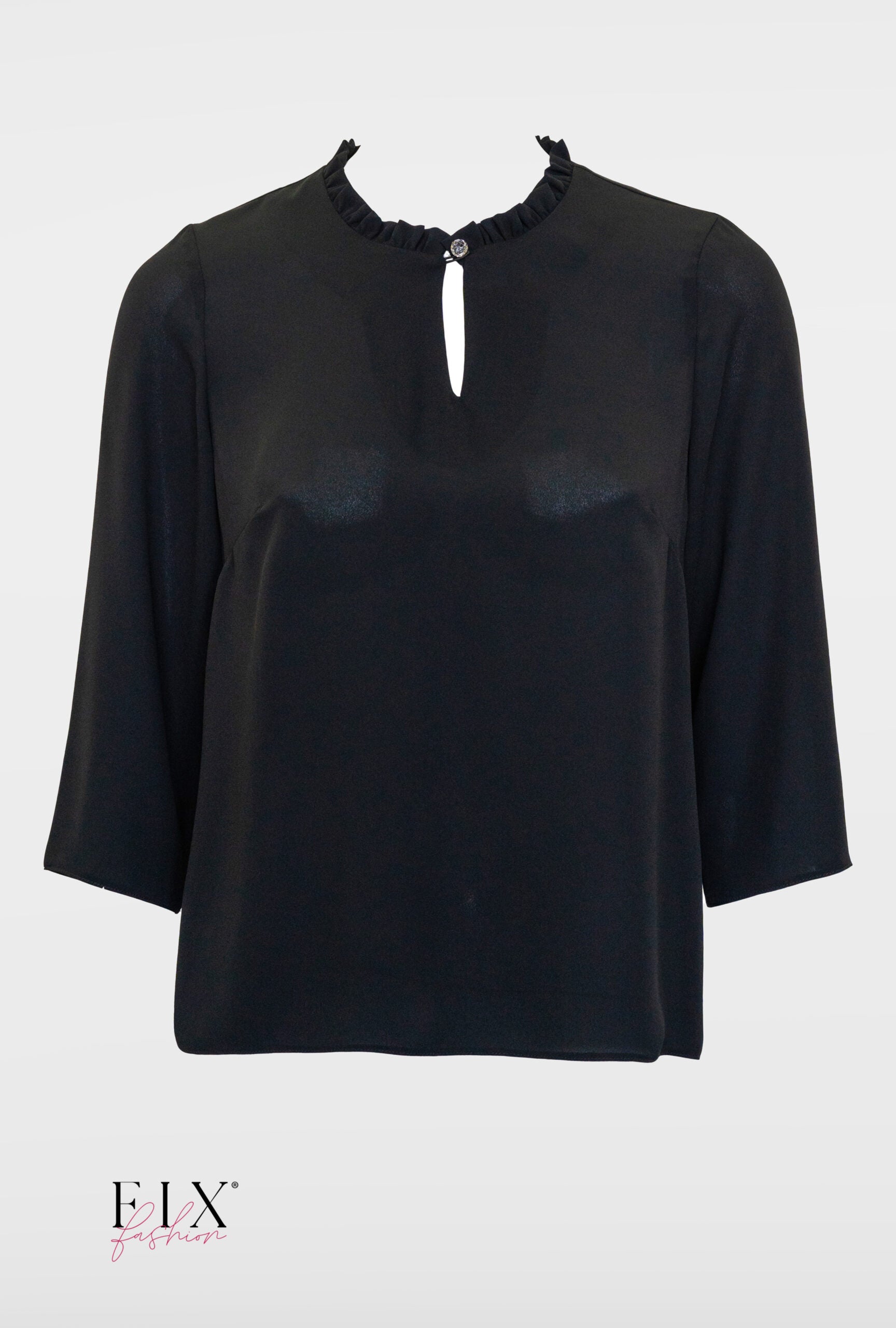 BLUZA CU VOLANAS LA GAT 3945