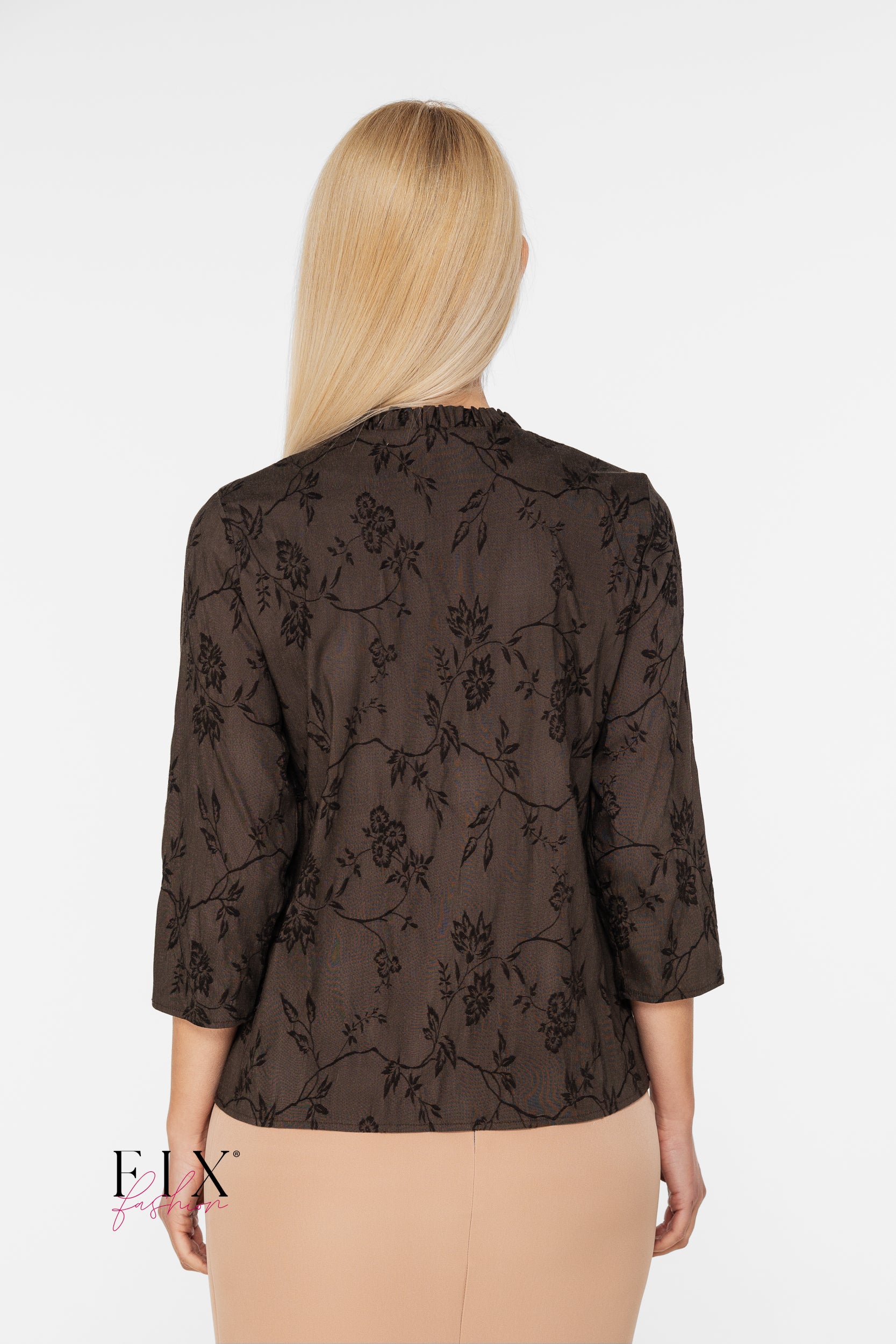BLUZA CU VOLANAS LA GAT 4275