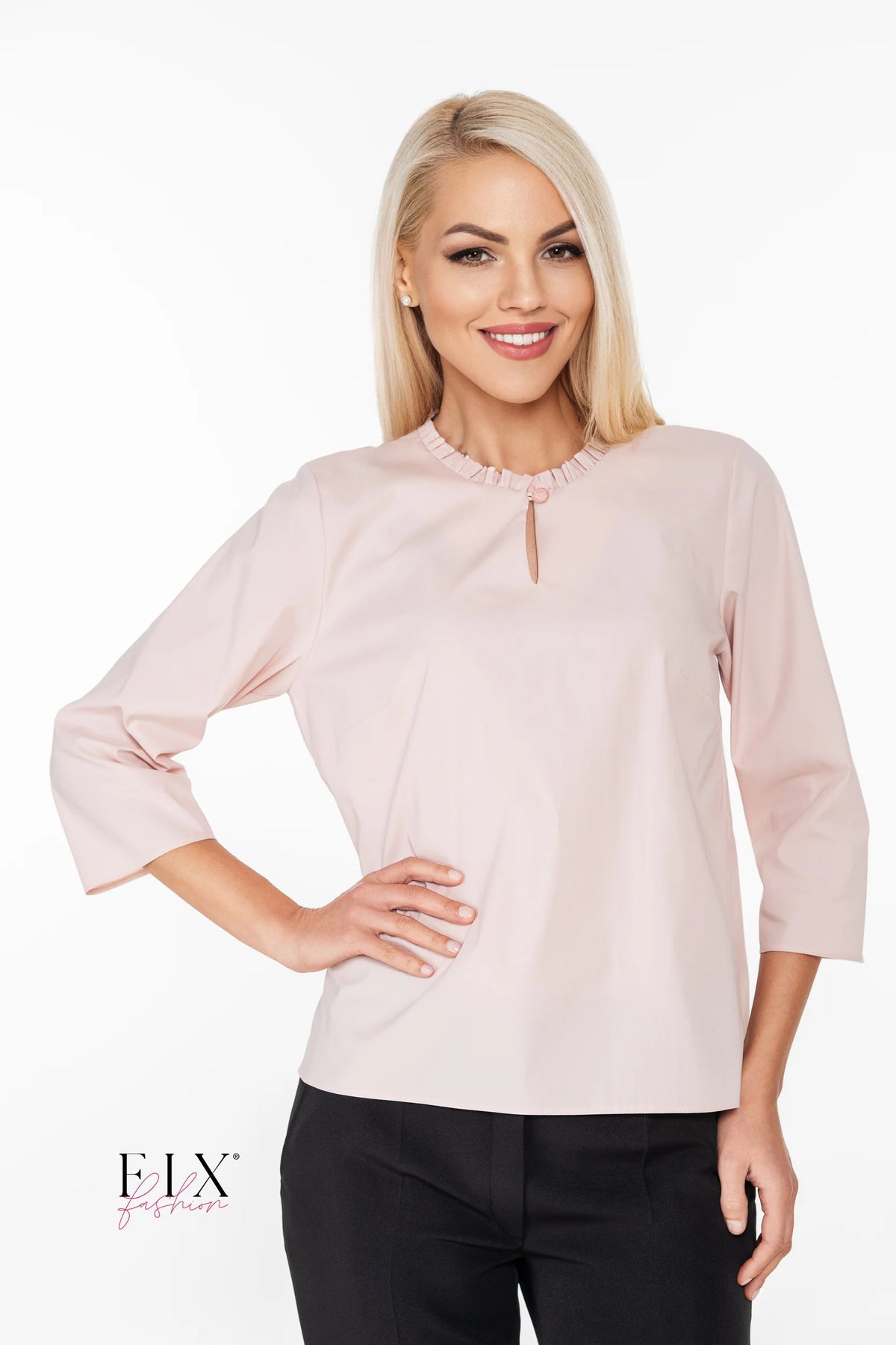 BLUZA DAMA CU VOLANAS LA GAT