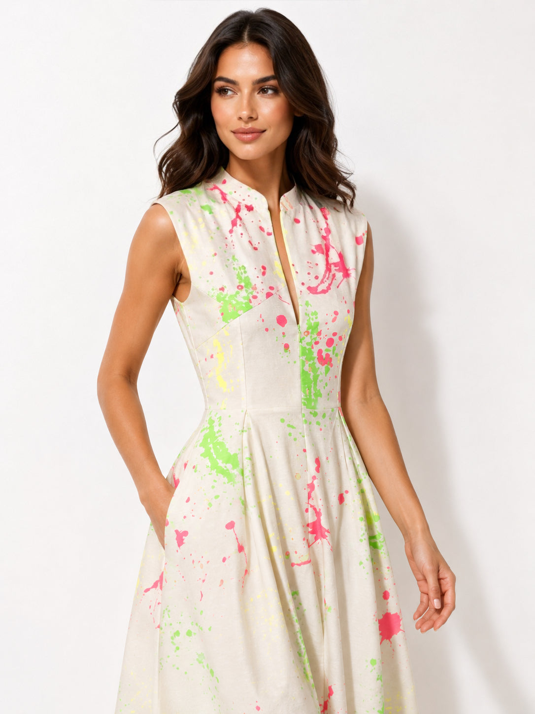 Rochie Lungă din Bumbac — Irina