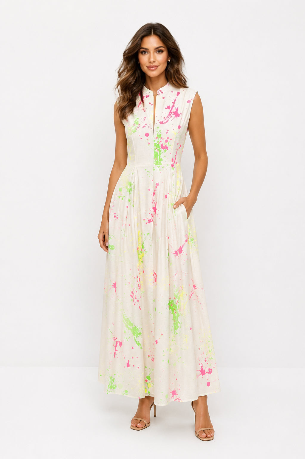 Rochie Lungă din Bumbac — Irina