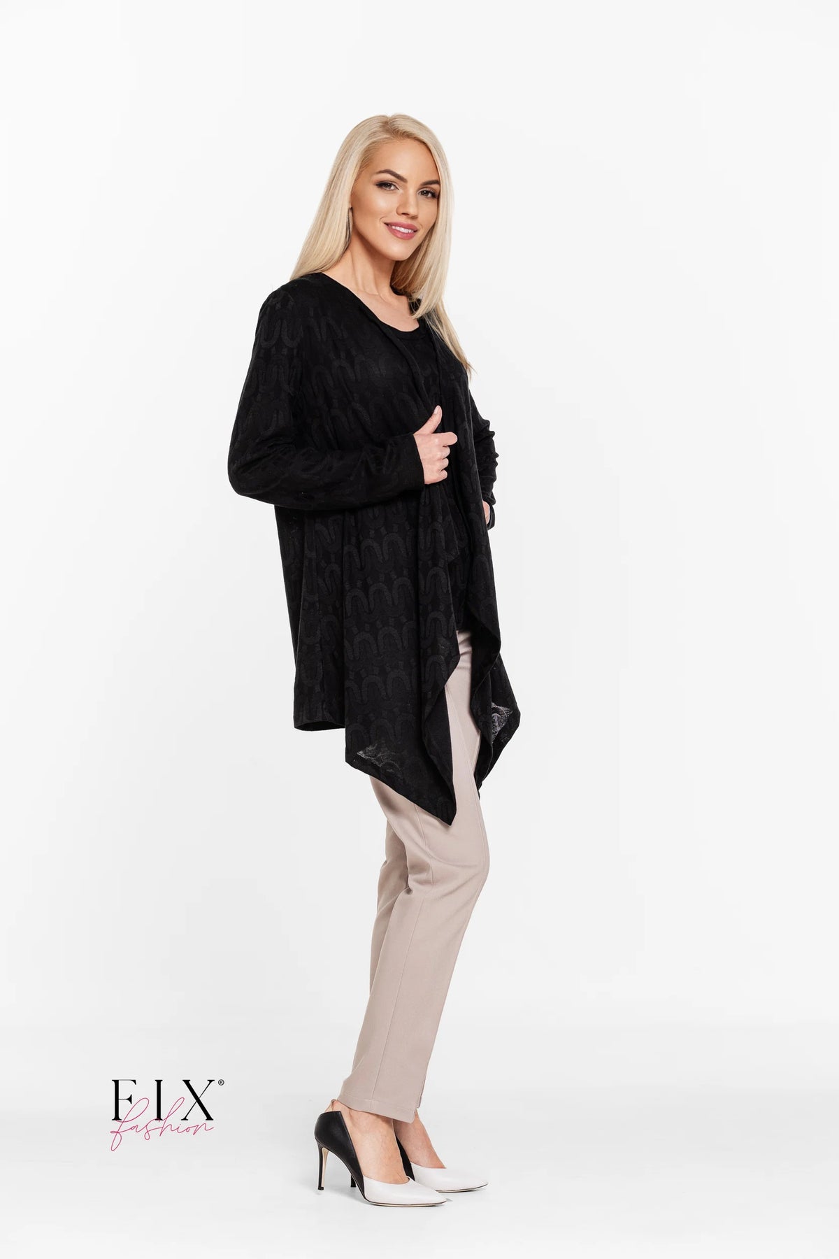CARDIGAN ASIMETRIC DAMA