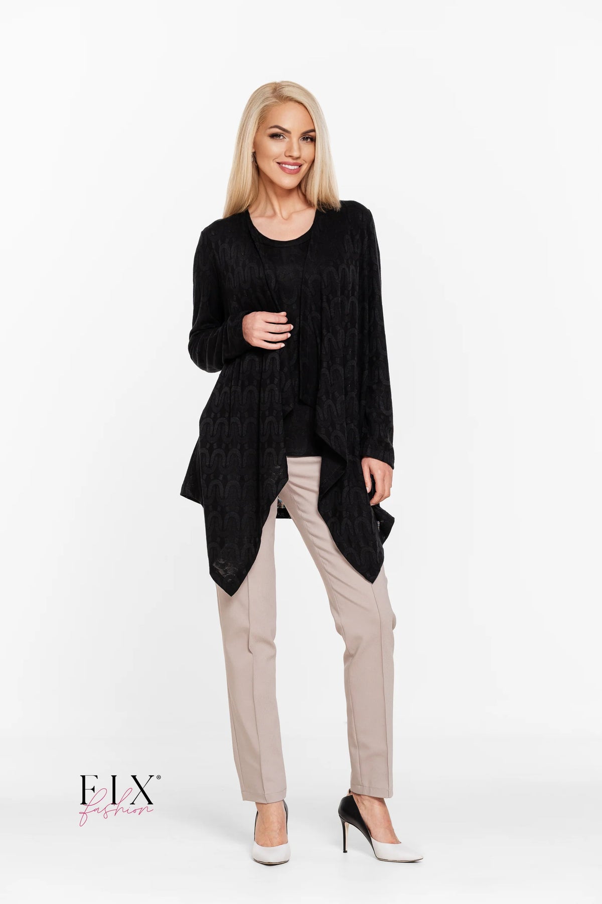 CARDIGAN ASIMETRIC DAMA