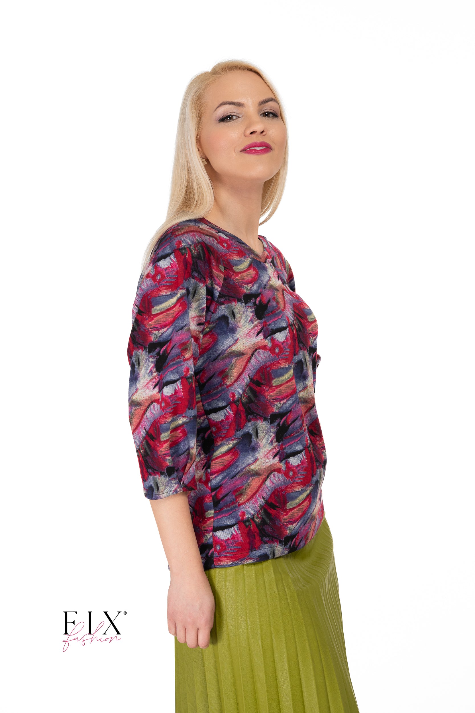 BLUZA JERSE IMPRIMATA MANECA 3/4  4228