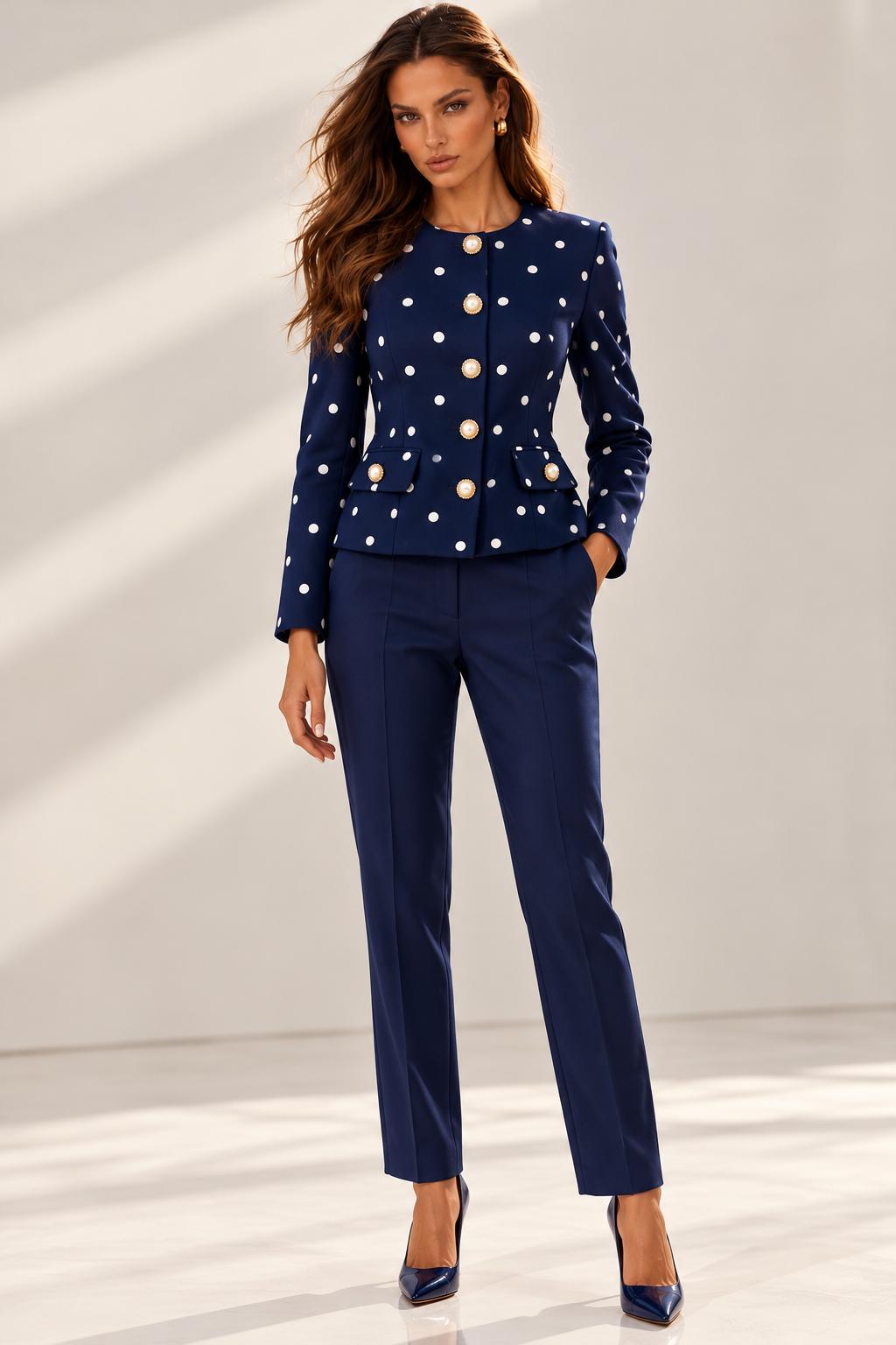 COMPLEU DAMA ELEGANT CU PANTALON CLASIC